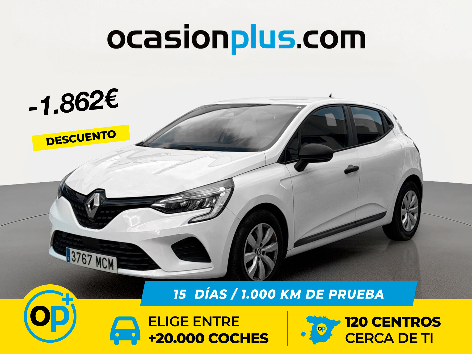 RENAULT Clio (Authentique SCe 48 kW (65 CV)) en Madrid