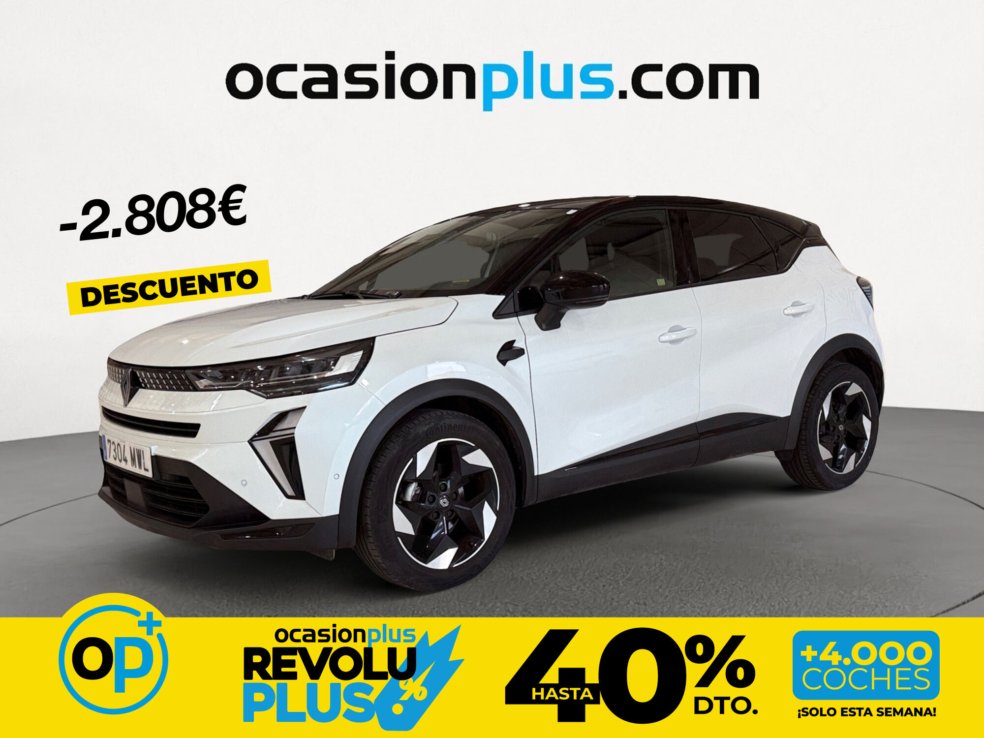 Foto del RENAULT Captur TCe GPF Micro Híbrido Techno 103kW