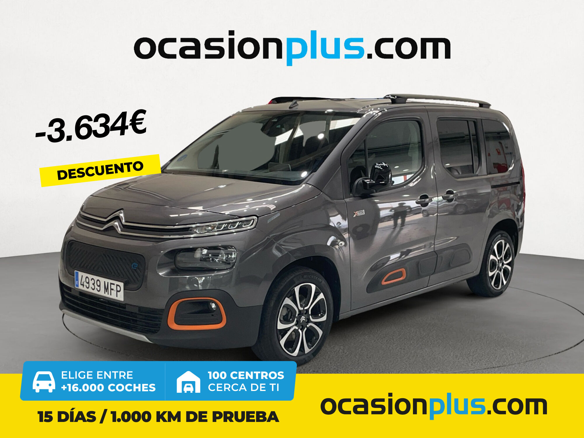 CITROEN Berlingo (Shine Talla M 50kWh 100 kW (136 CV)) en Madrid