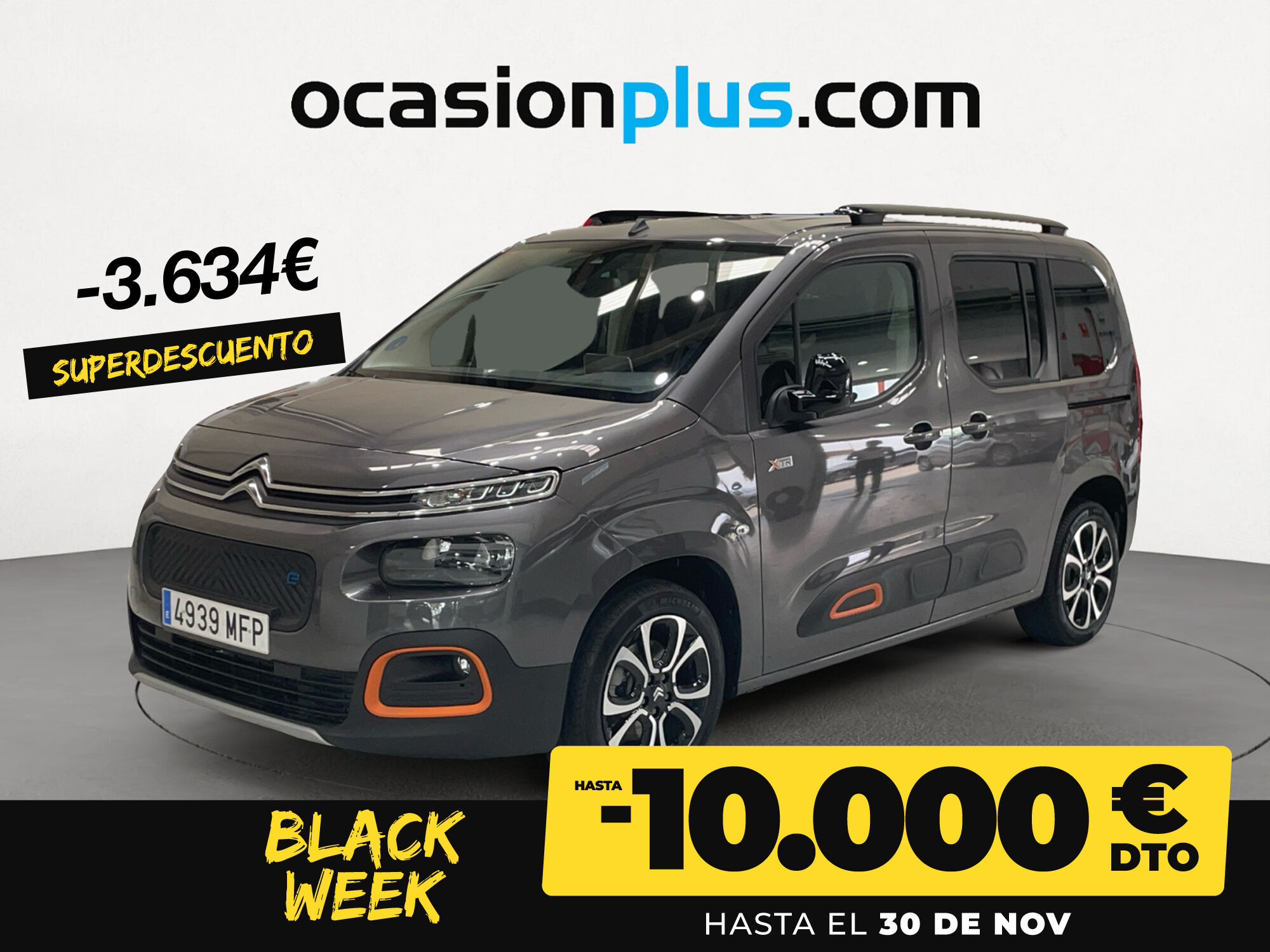 CITROEN Berlingo (Shine Talla M 50kWh 100 kW (136 CV)) en Madrid