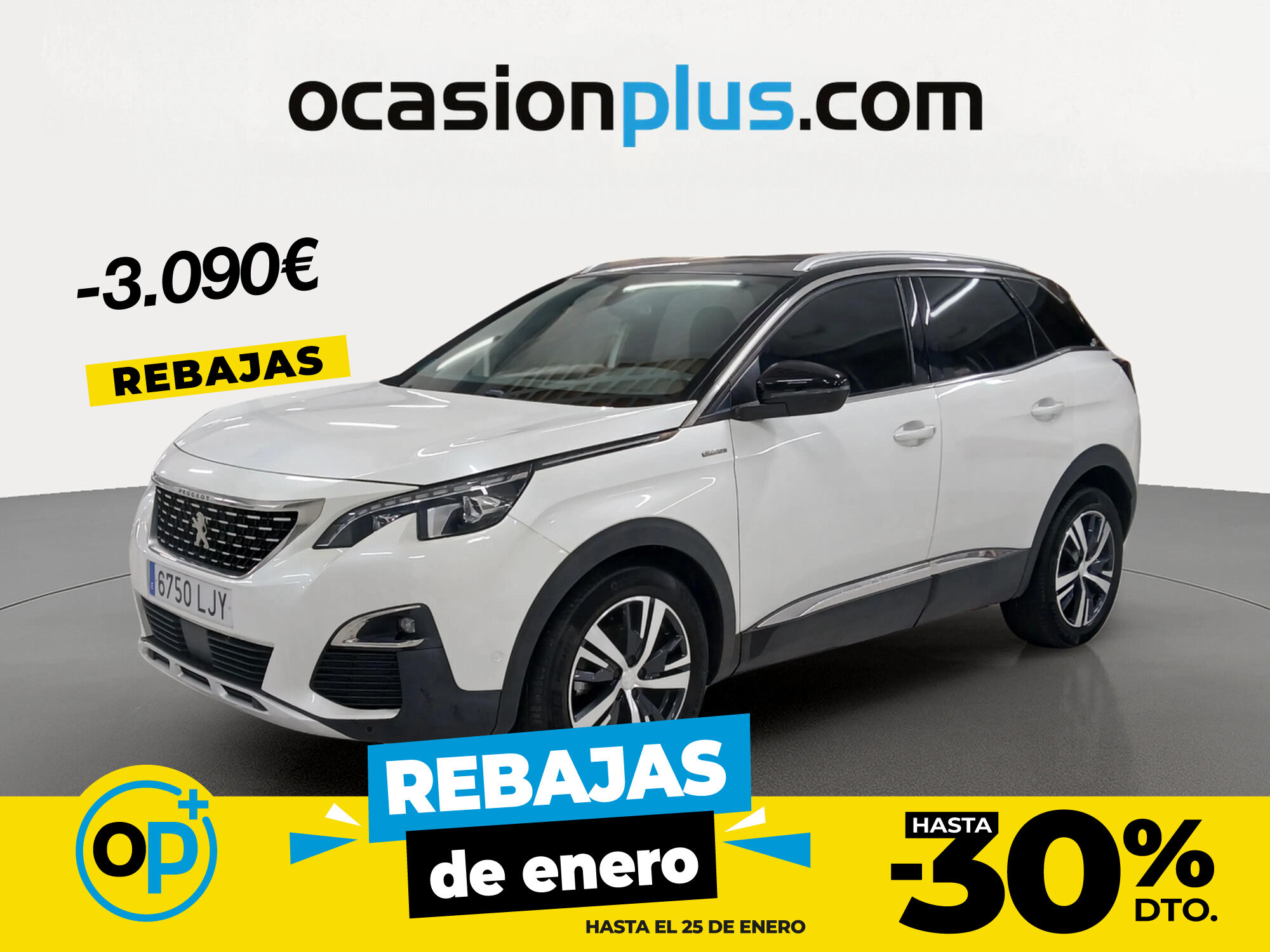 PEUGEOT 3008 (PureTech 130 S&S GT Line EAT8 96 kW (130 CV)) en Madrid