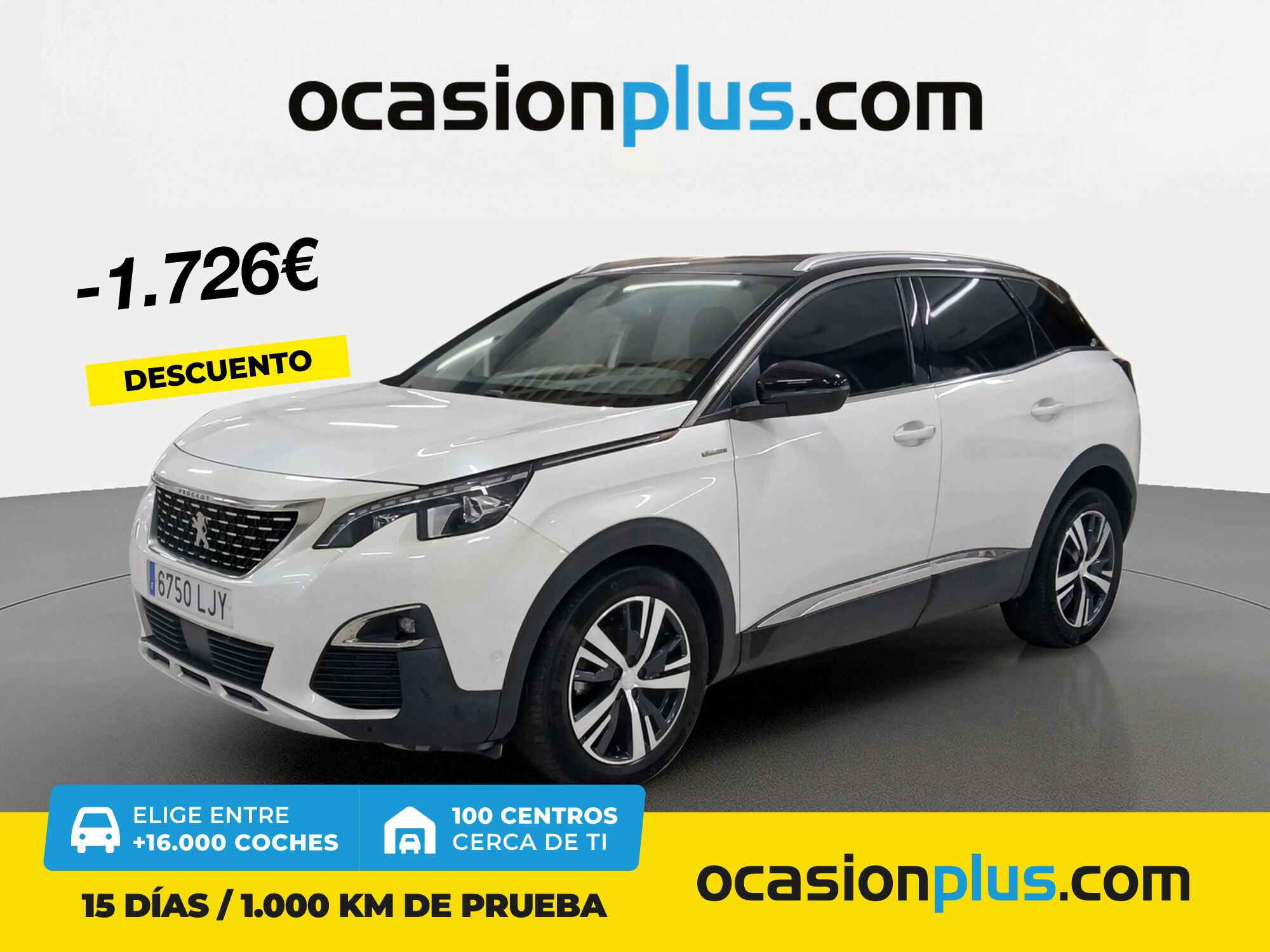 PEUGEOT 3008 (PureTech 130 S&S GT Line EAT8 96 kW (130 CV)) en Madrid