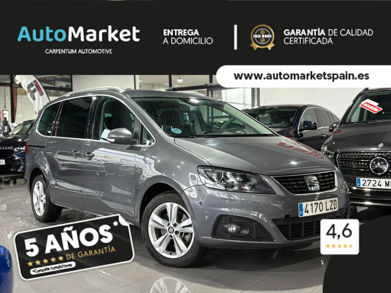 SEAT Alhambra (EXLGO	1.4 TSI 110KW DSG S/S EXCELLEN GO) en Lugo