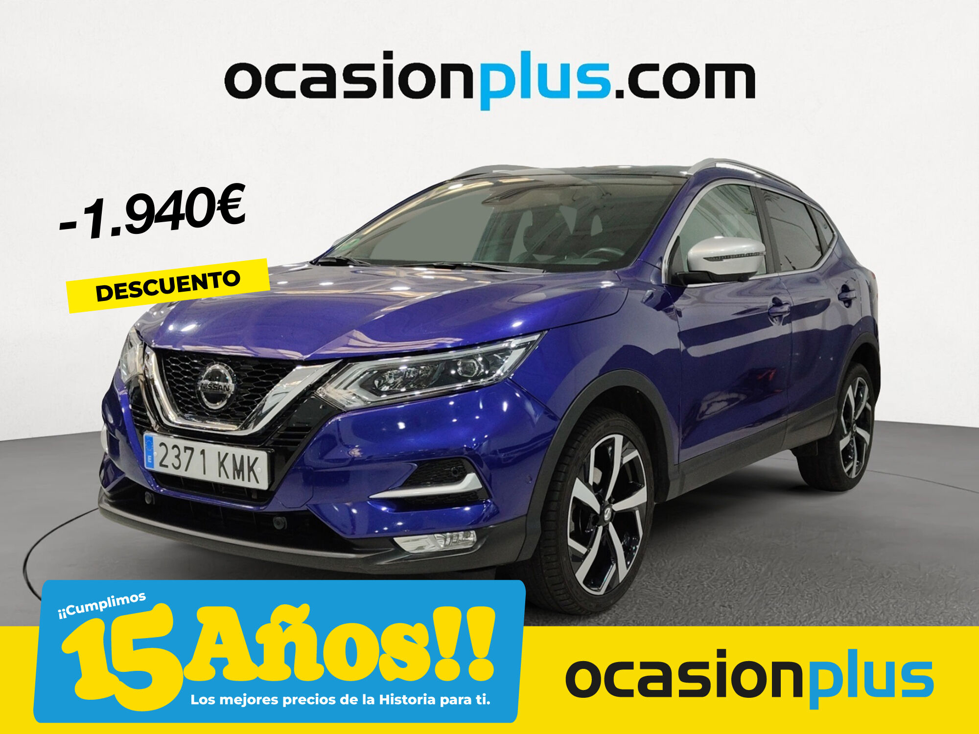 NISSAN Qashqai (dCi 130 Tekna+ XTronic 96 kW (130 CV)) en Madrid