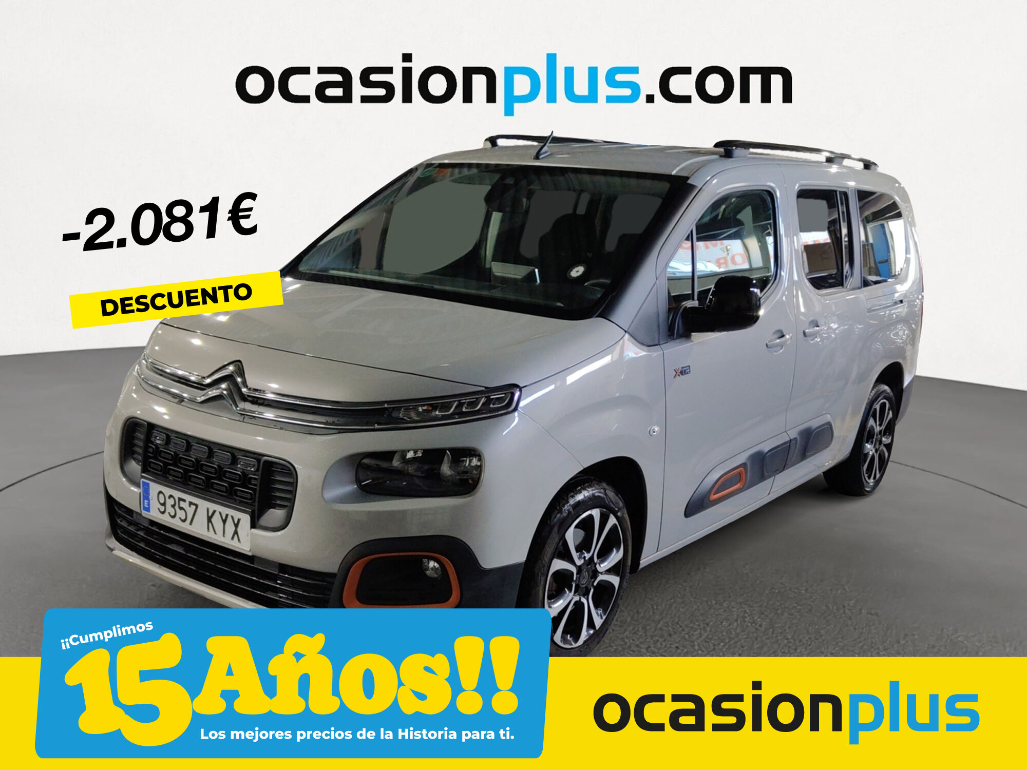 CITROEN Berlingo (BlueHDi 130 S&S Talla XL Shine 96 kW (130 CV)) en Madrid