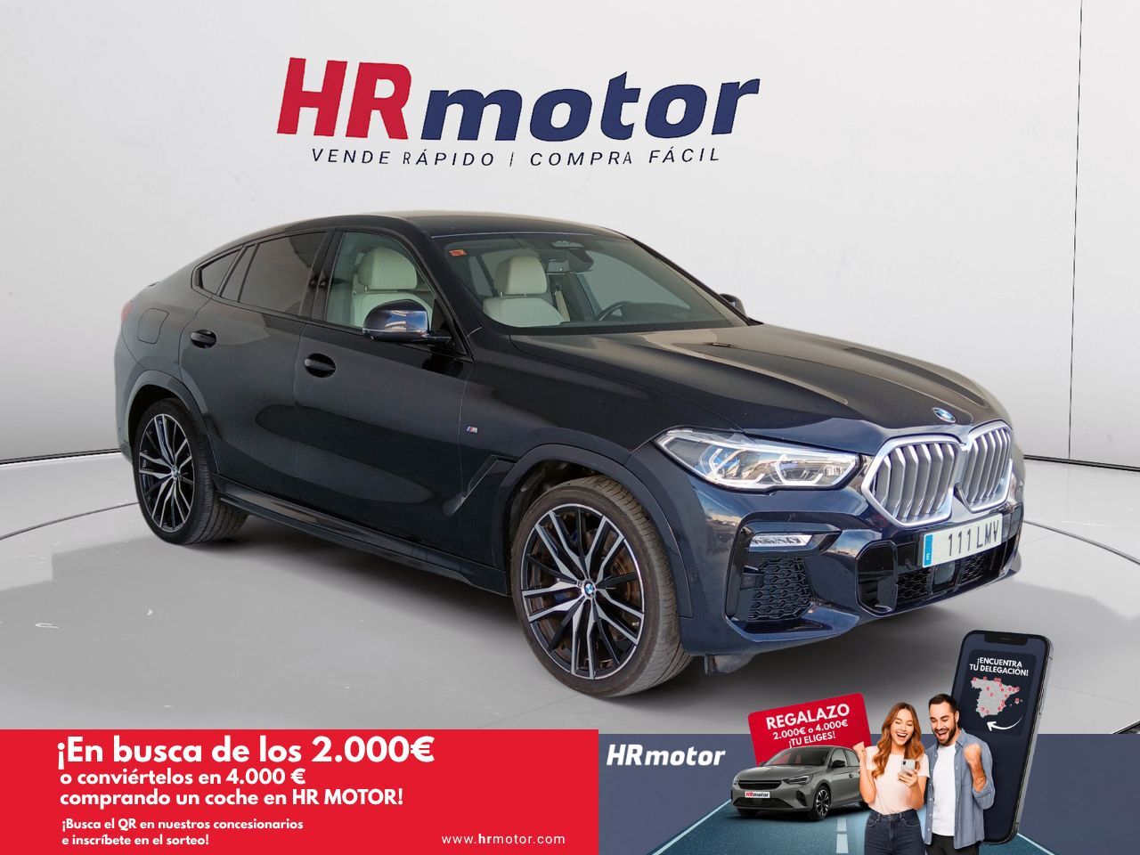 BMW X6 (xDrive 30d M Sport) en Madrid