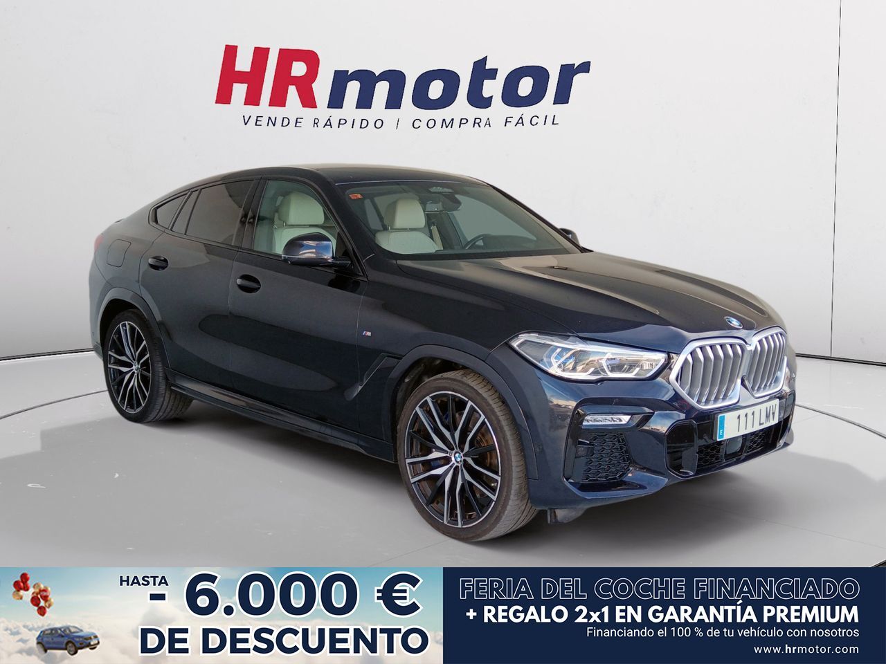 BMW X6 (xDrive 30d M Sport) en Madrid
