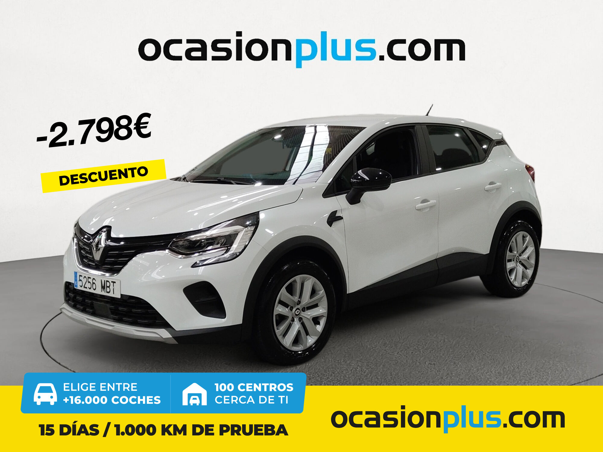 RENAULT Captur (Intens TCe GLP 74 kW (100 CV)) en Madrid