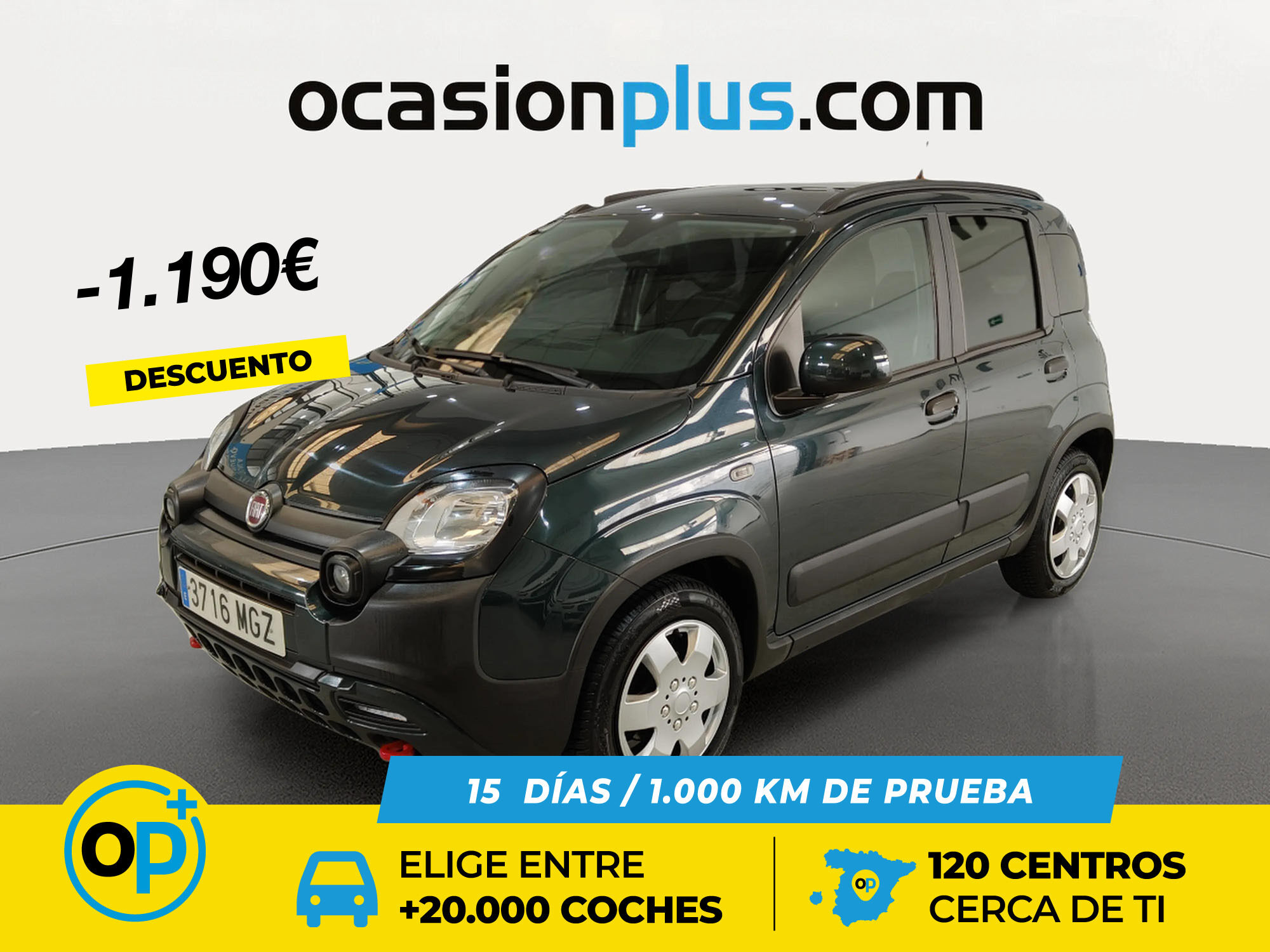 FIAT Panda (1.0 Hybrid Cross 51 kW (70 CV)) en Madrid
