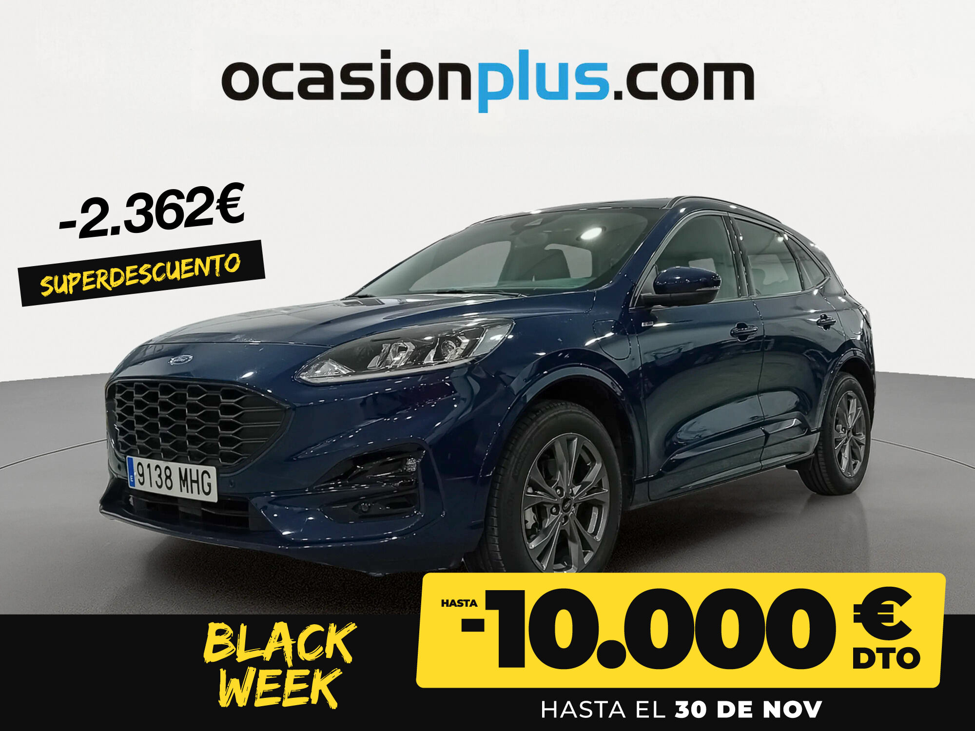 FORD Kuga (2.5 Duratec PHEV ST-Line Auto 165 kW (225 CV)) en Madrid