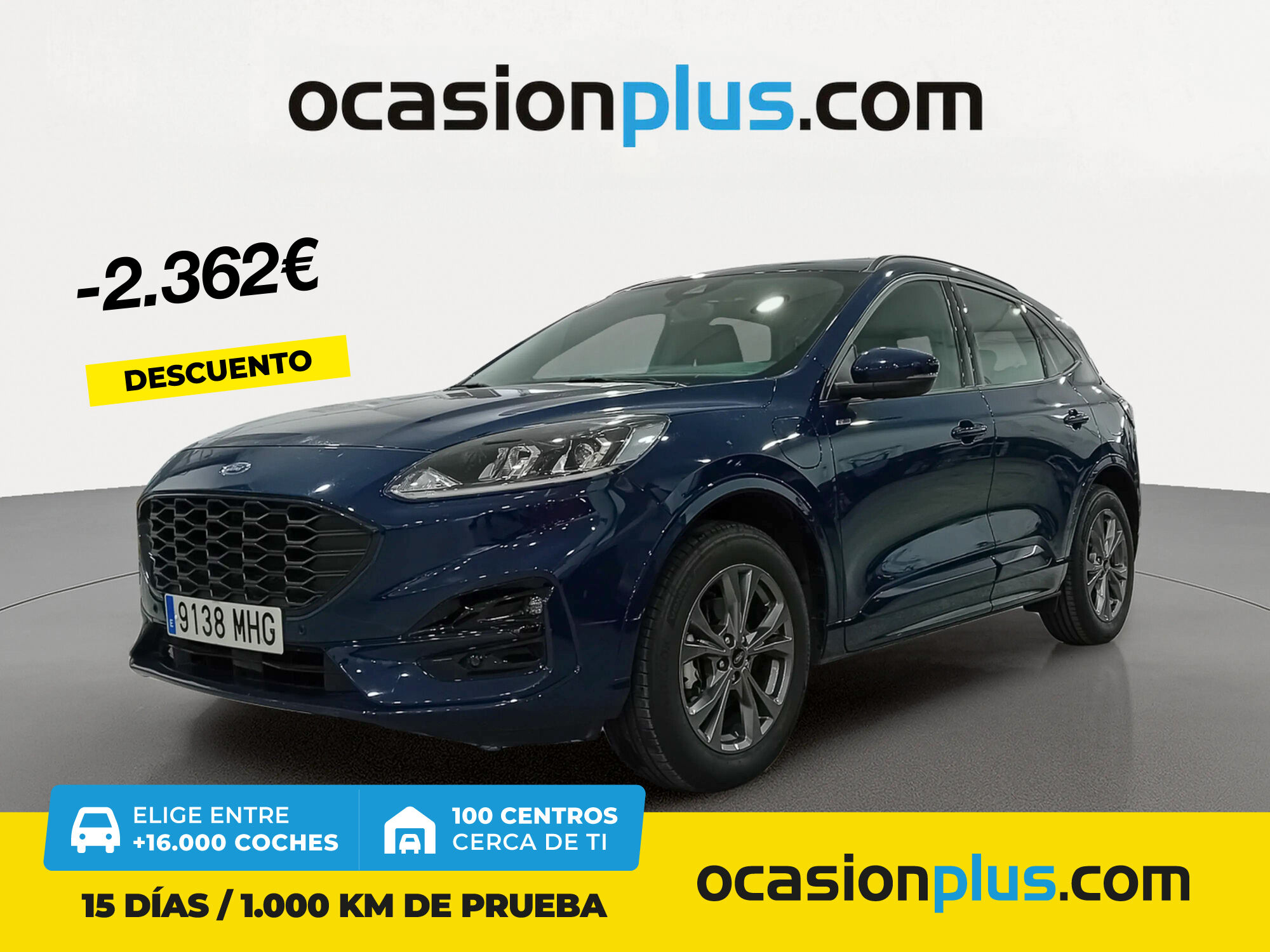 FORD Kuga (2.5 Duratec PHEV ST-Line Auto 165 kW (225 CV)) en Madrid