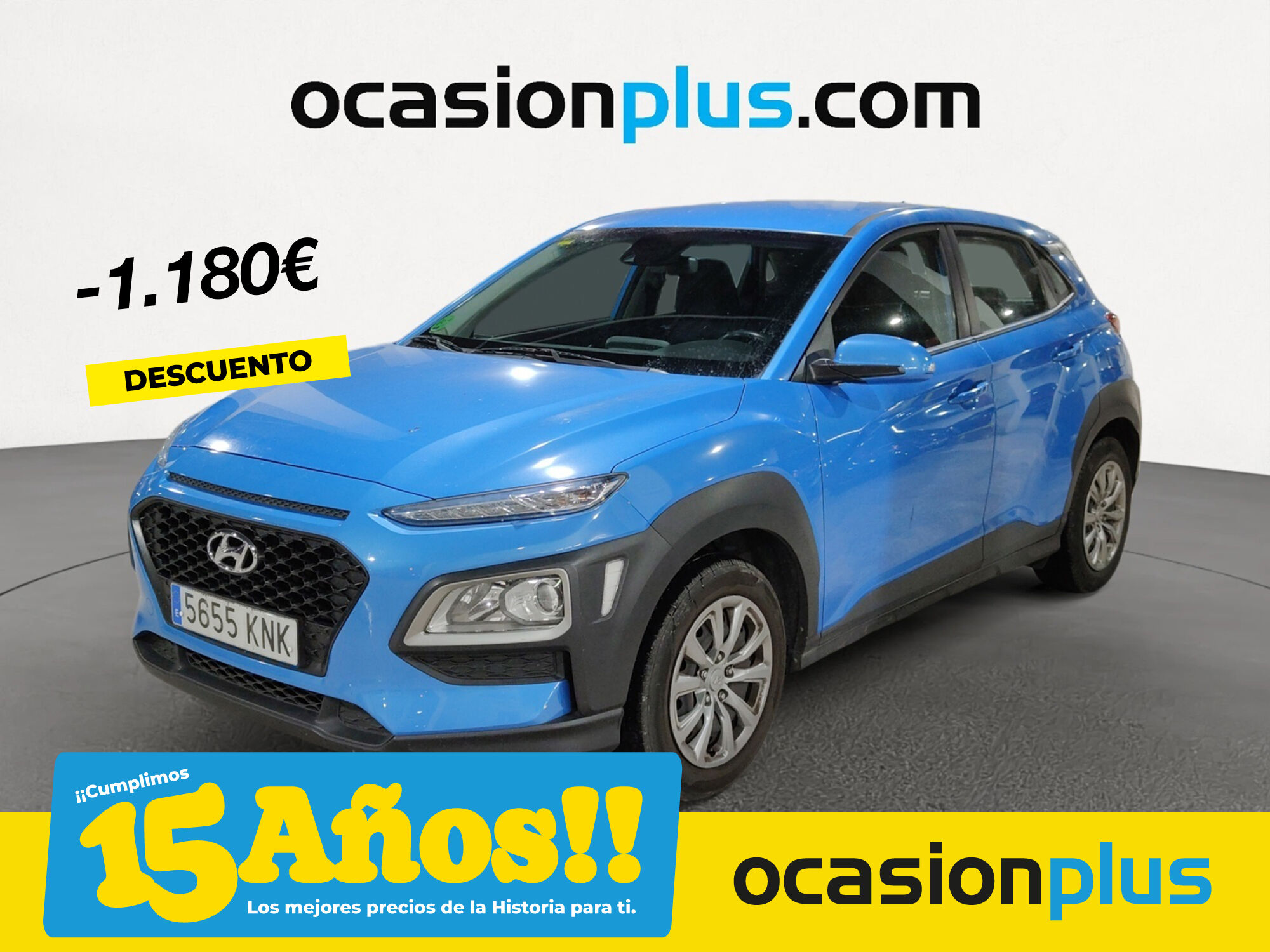 HYUNDAI Kona (1.0 TGDi Essence 4x2 88 kW (120 CV)) en Madrid