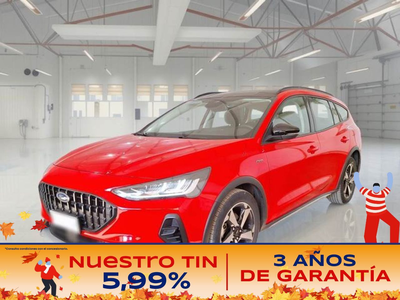 FORD Focus (1.0 Ecoboost MHEV 92kW Active SB) en Madrid
