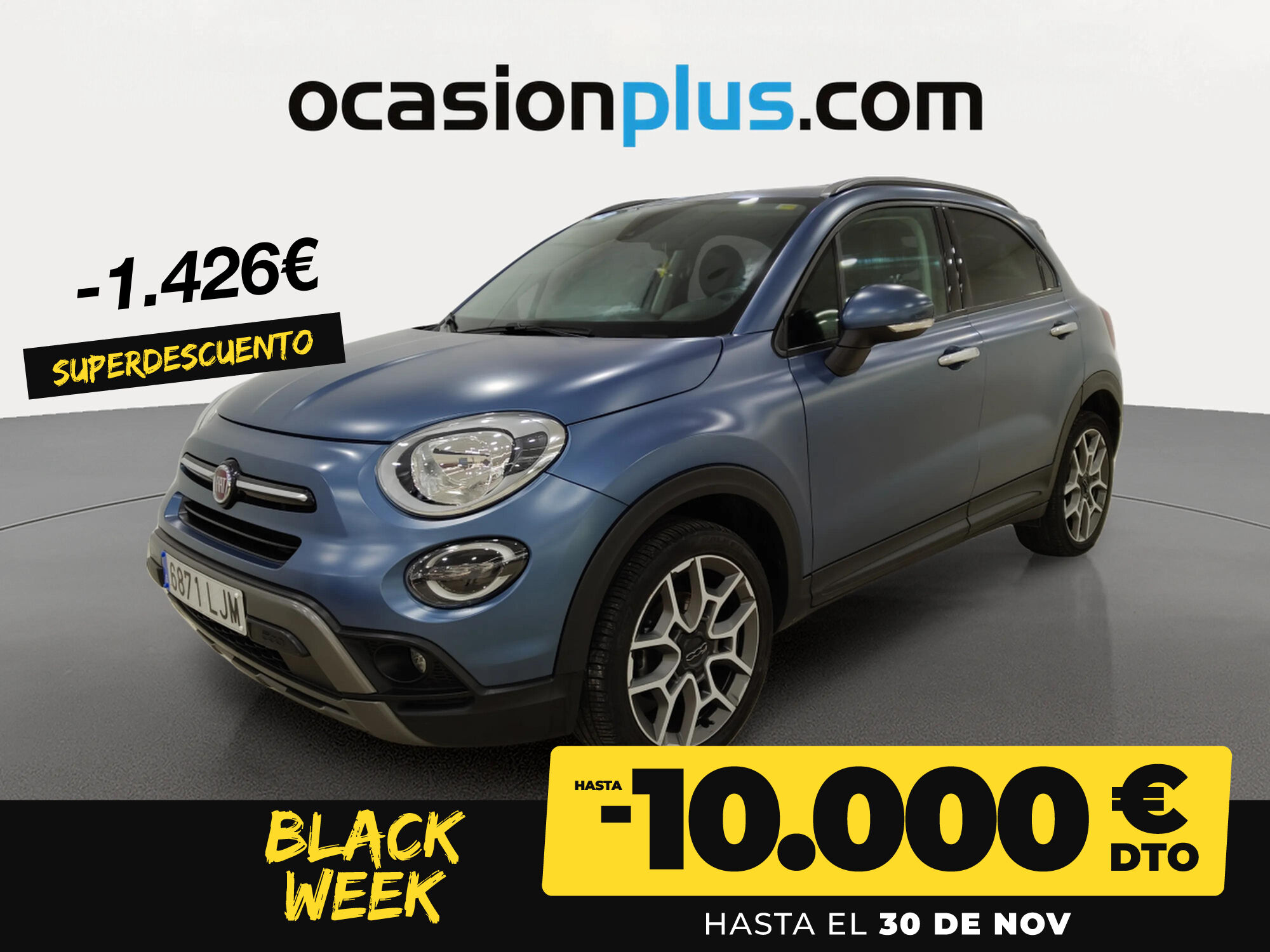 FIAT 500X (1.6 MultiJet Cross 4x2 DCT 88 kW (120 CV)) en Madrid