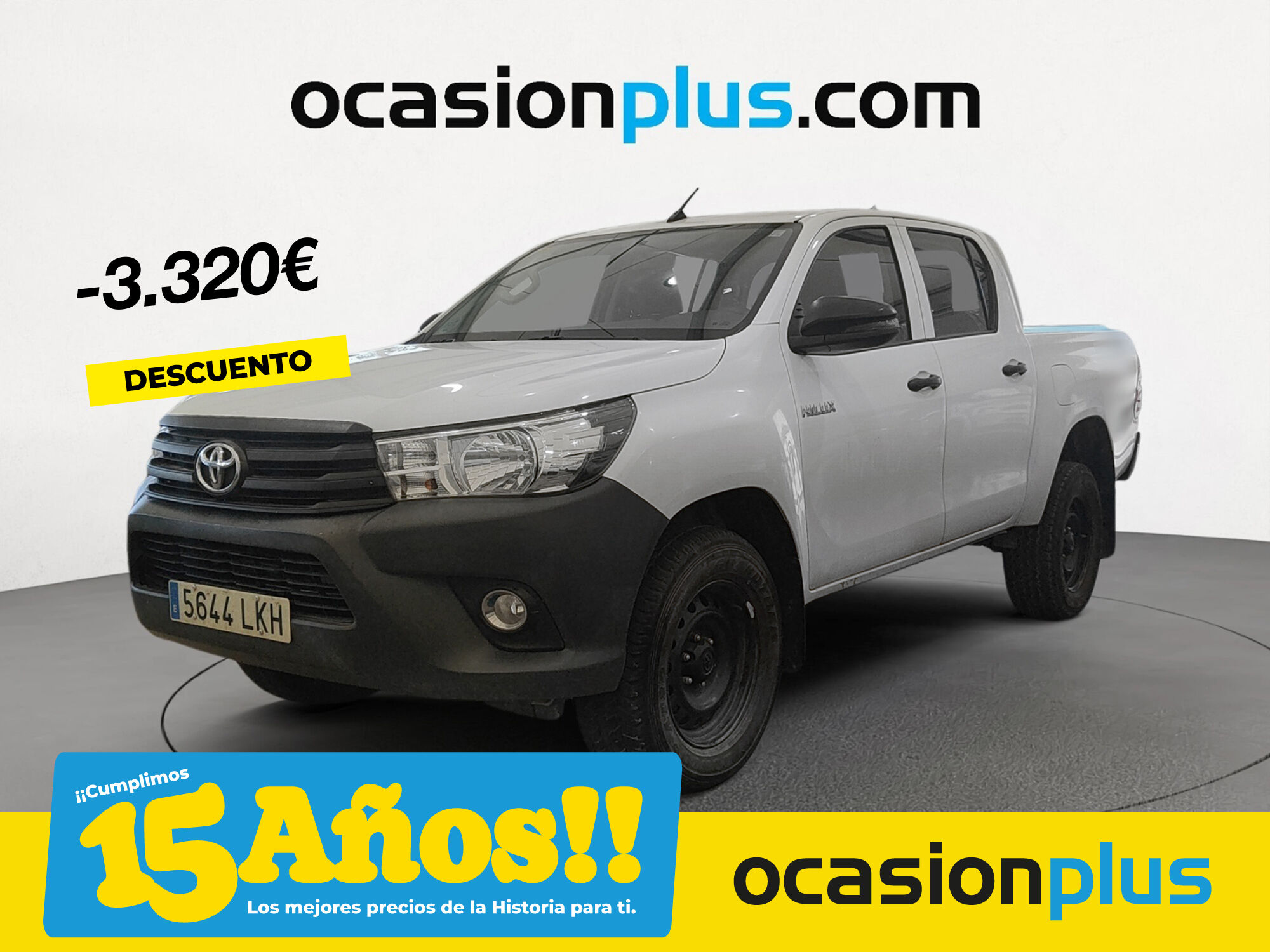 TOYOTA Hilux (2.4 D-4D Doble Cabina GX 110 kW (150 CV)) en Madrid