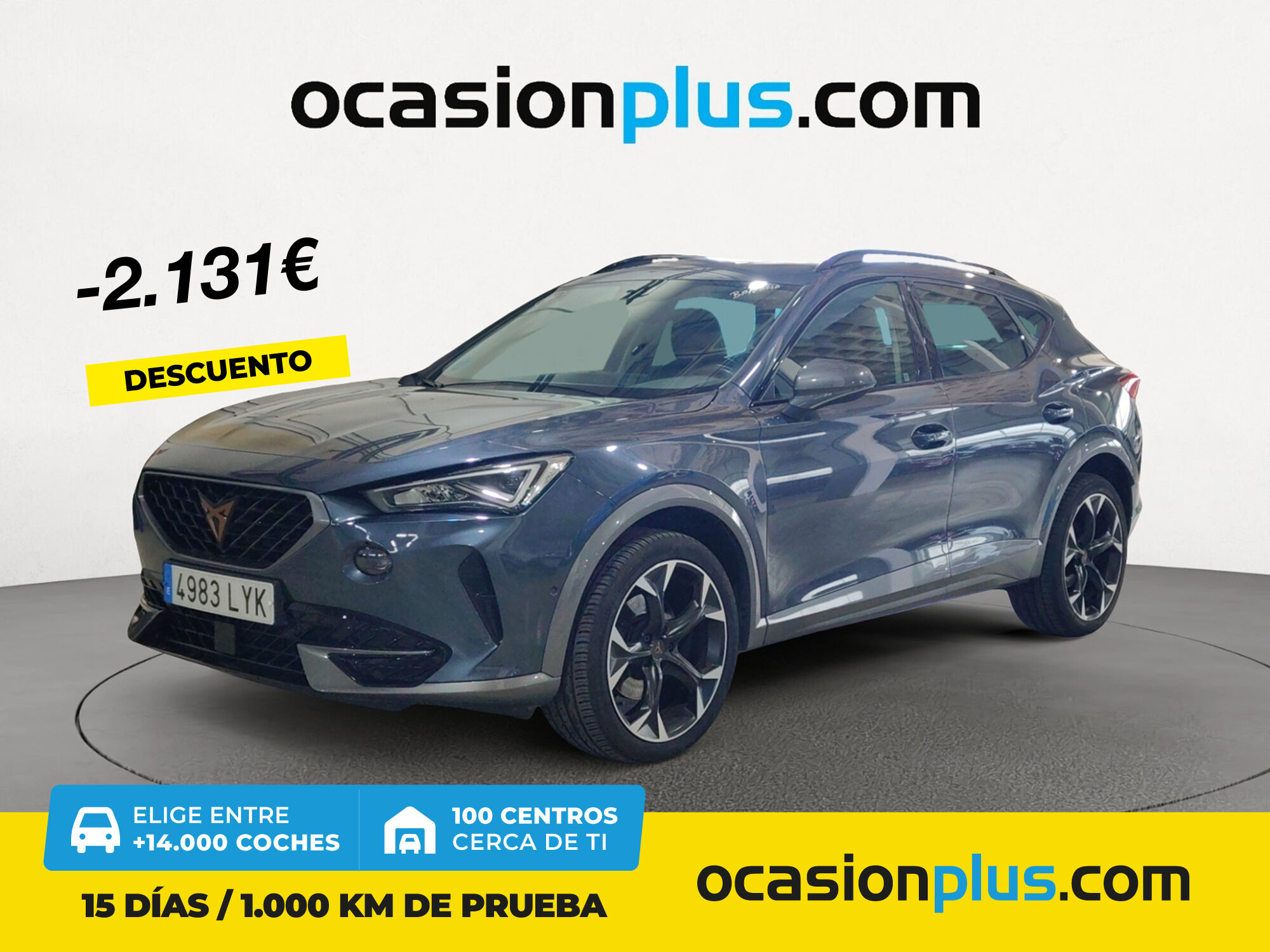 CUPRA Formentor (1.5 TSI DSG 110 kW (150 CV)) en Madrid