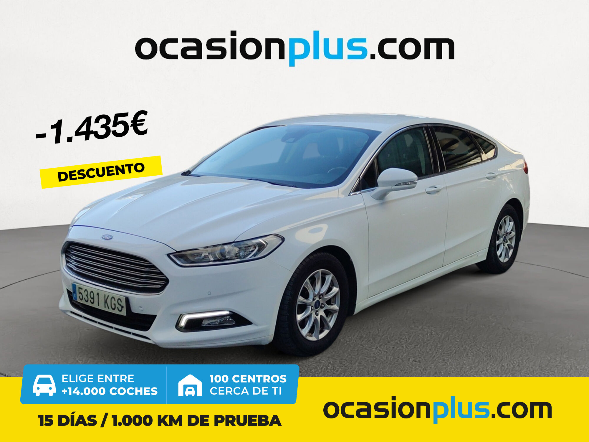 FORD Mondeo (2.0 TDCI Trend 110 kW (150 CV)) en Madrid