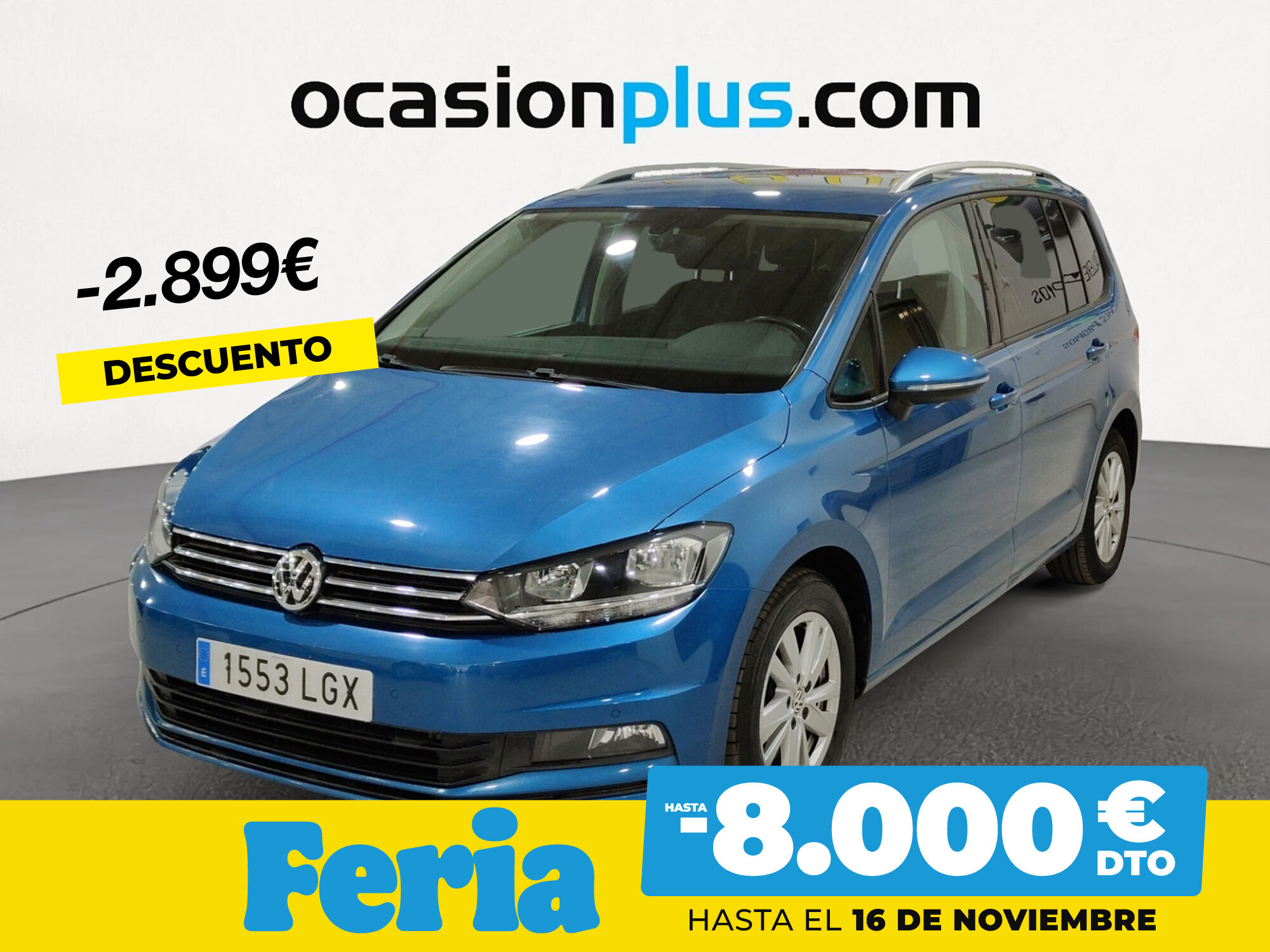 VOLKSWAGEN Touran (Advance 2.0 TDI 85 kW (115 CV) DSG) en Madrid