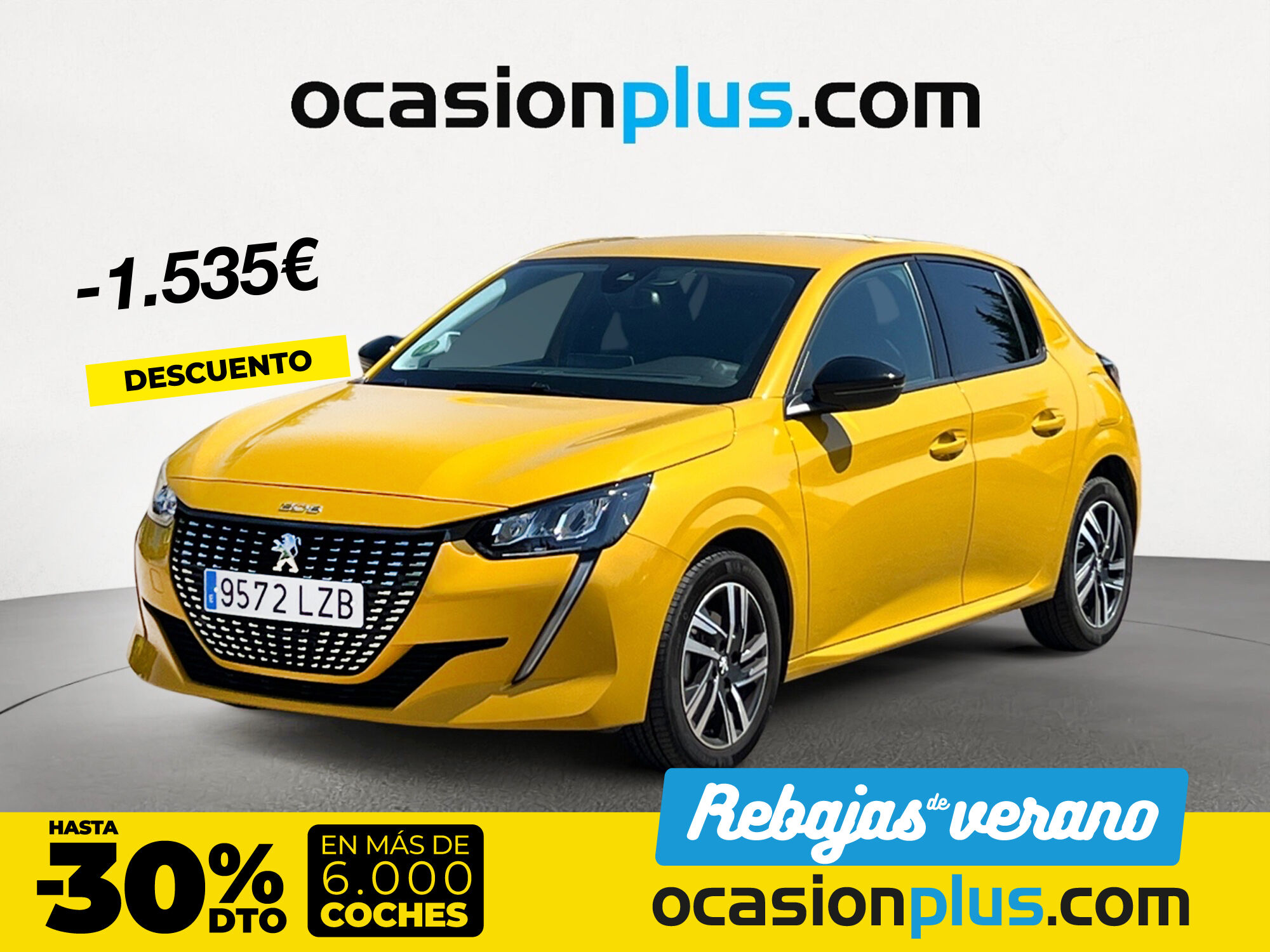 PEUGEOT 208 (BlueHDi 100 S&S Allure Pack 75 kW (100 CV)) en Madrid