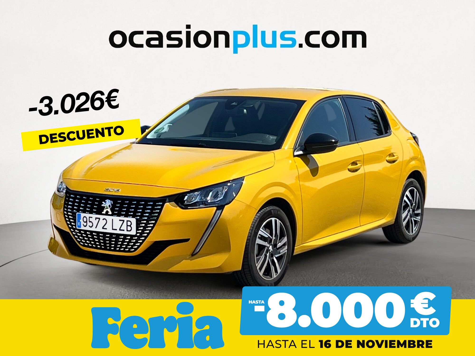 PEUGEOT 208 (BlueHDi 100 S&S Allure Pack 75 kW (100 CV)) en Madrid