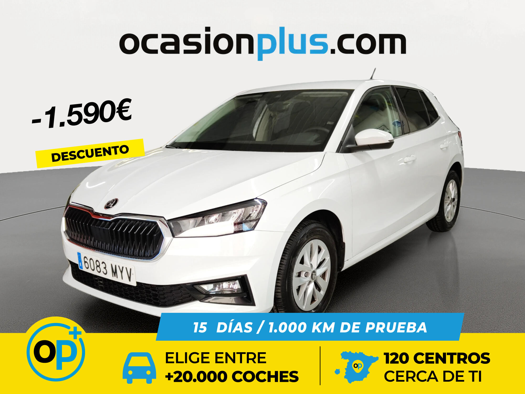 SKODA Fabia (1.0 TSI Selection 70 kW (95 CV)) en Madrid