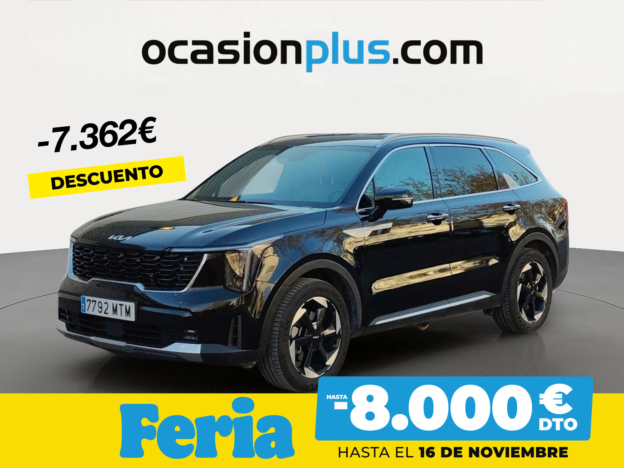KIA Sorento (1.6 T-GDi HEV Drive 4x2 7 plazas 169 kW (230 CV)) en Madrid
