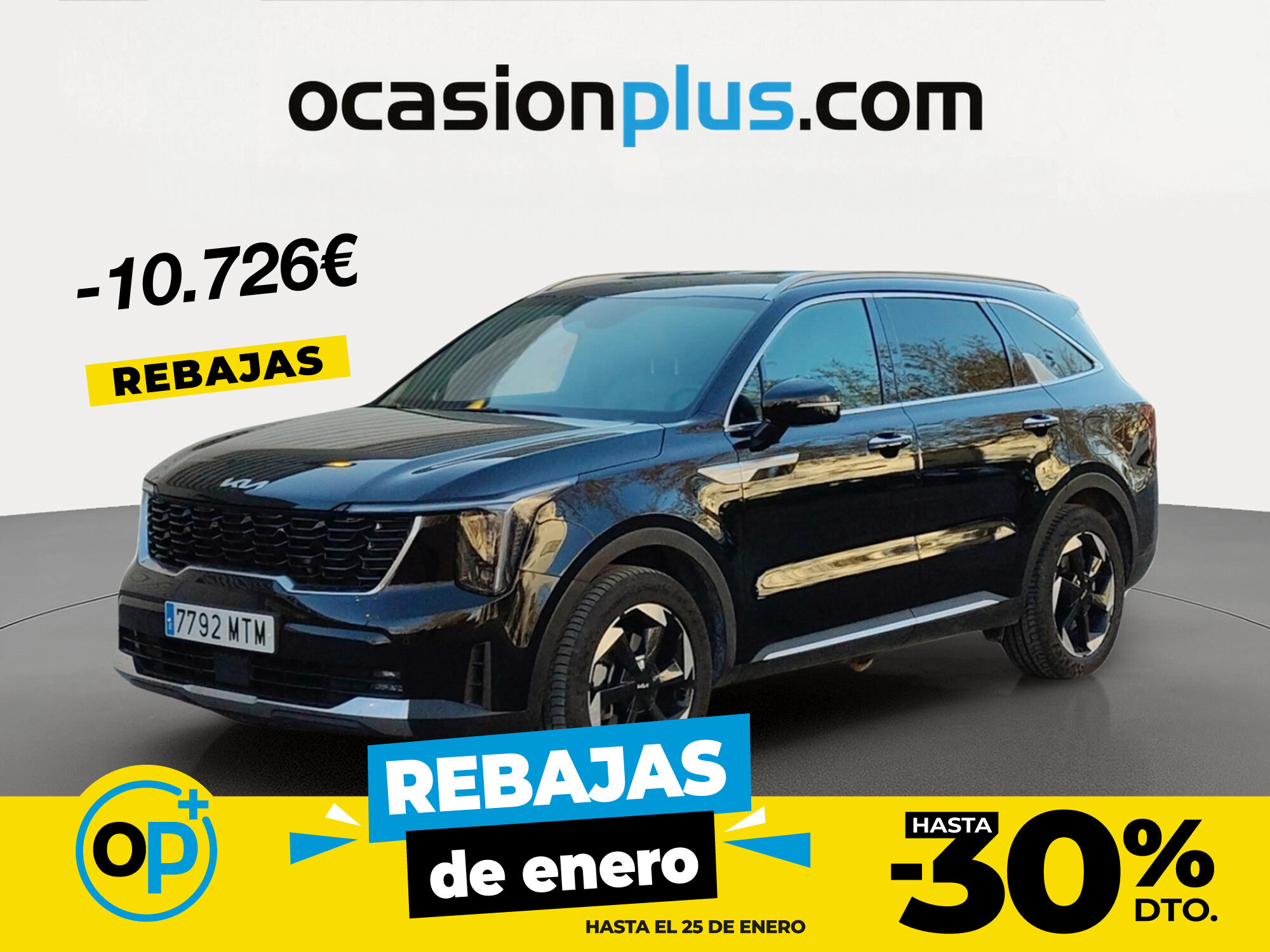 KIA Sorento (1.6 T-GDi HEV Drive 4x2 7 plazas 169 kW (230 CV)) en Madrid