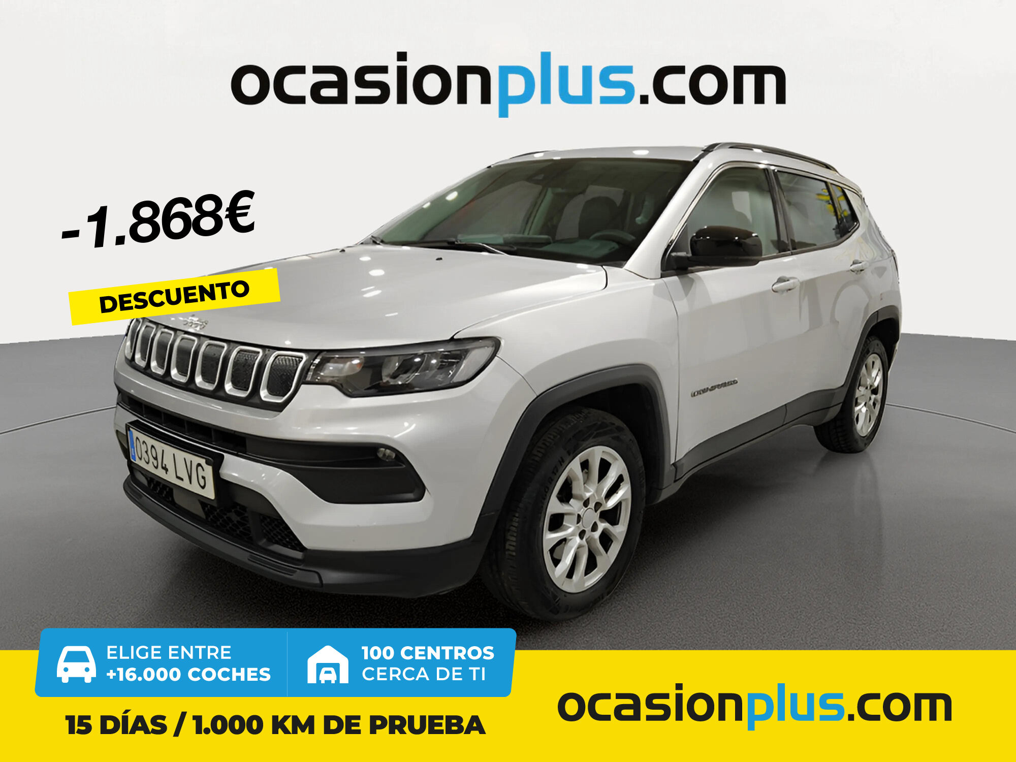 JEEP Compass (1.6 Multijet Longitude 4x2 96 kW (130 CV)) en Madrid