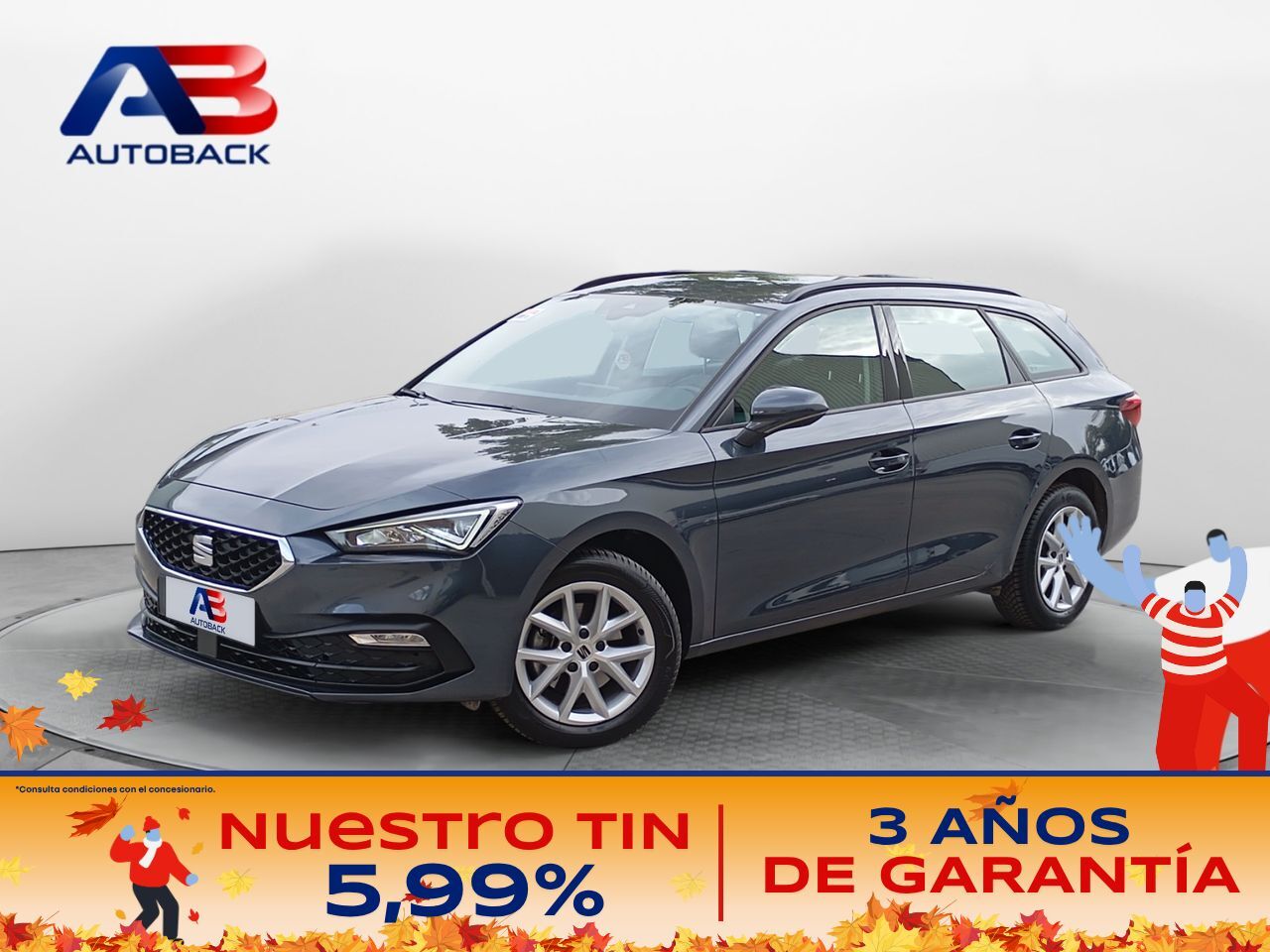SEAT León (ST 1.0 TSI 85kW (115CV) S&S Style Ed Nav) en Madrid