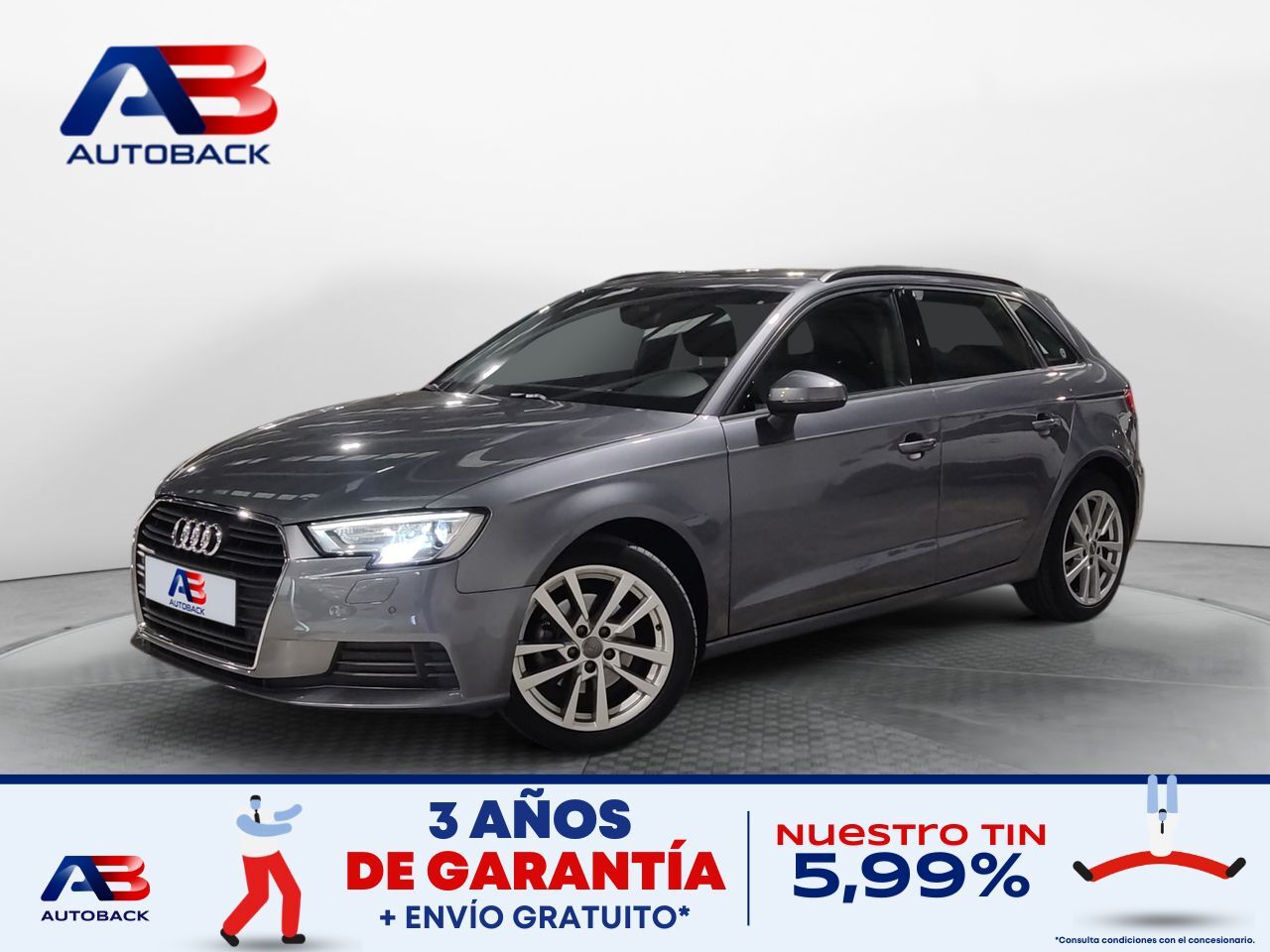 AUDI A3 (Sportback 30 TDI 85kW (116CV) S tronic) en Madrid