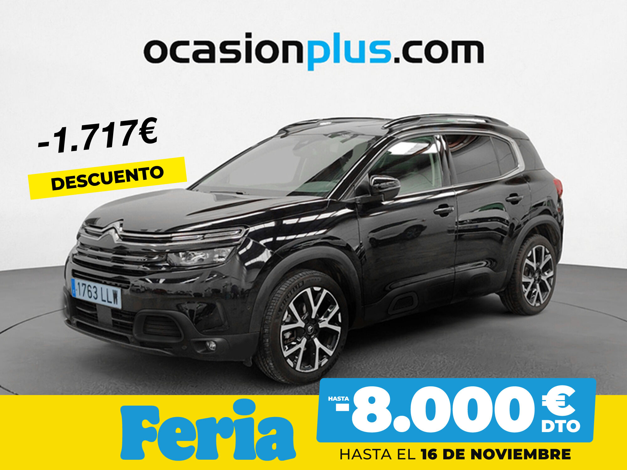 CITROEN C5 Aircross (Hybrid 225 Shine e-EAT8 165 kW (225 CV)) en Madrid