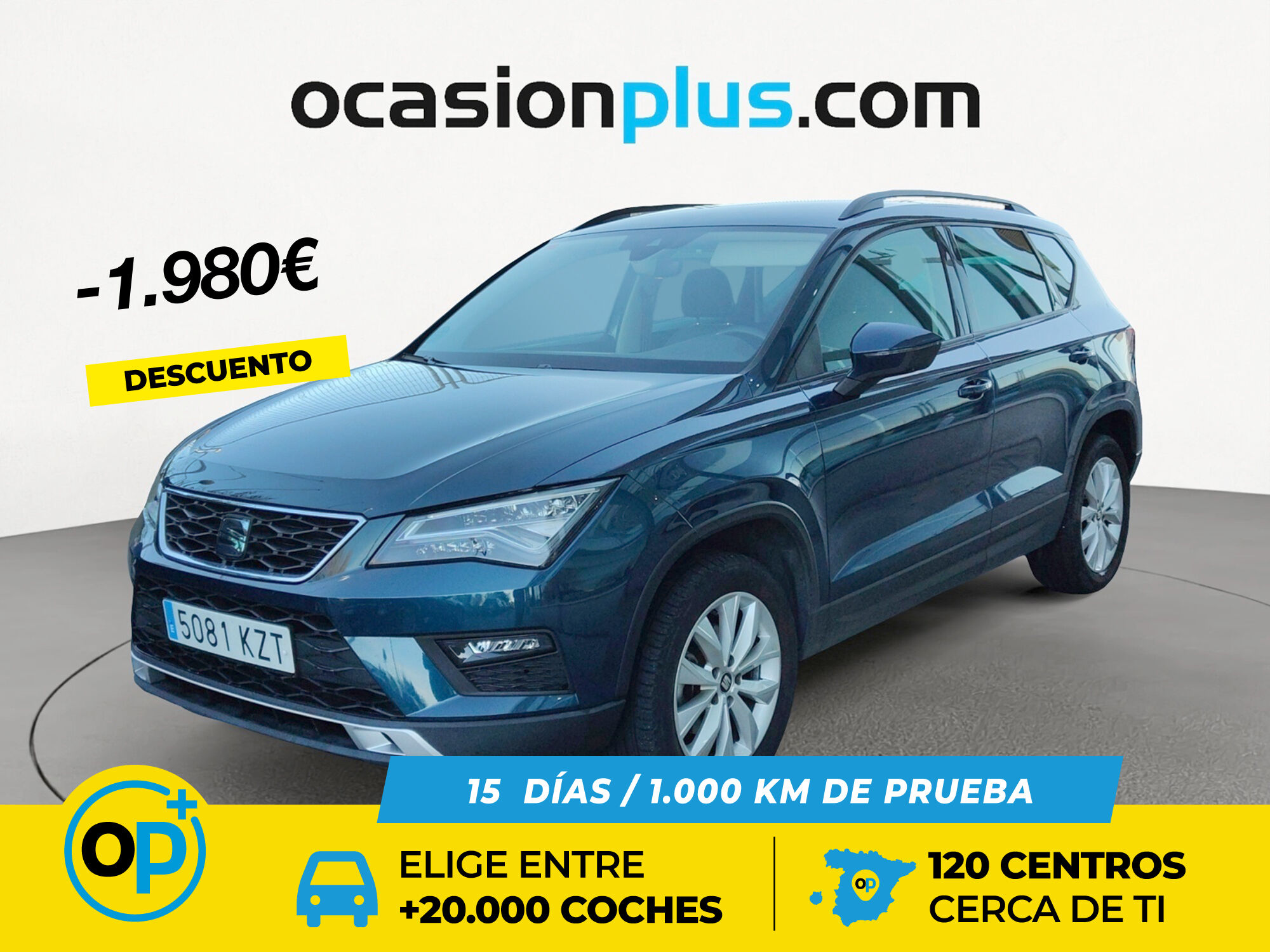 SEAT Ateca (1.5 TSI S&S Style Edition Nav 110 kW (150 CV)) en Madrid