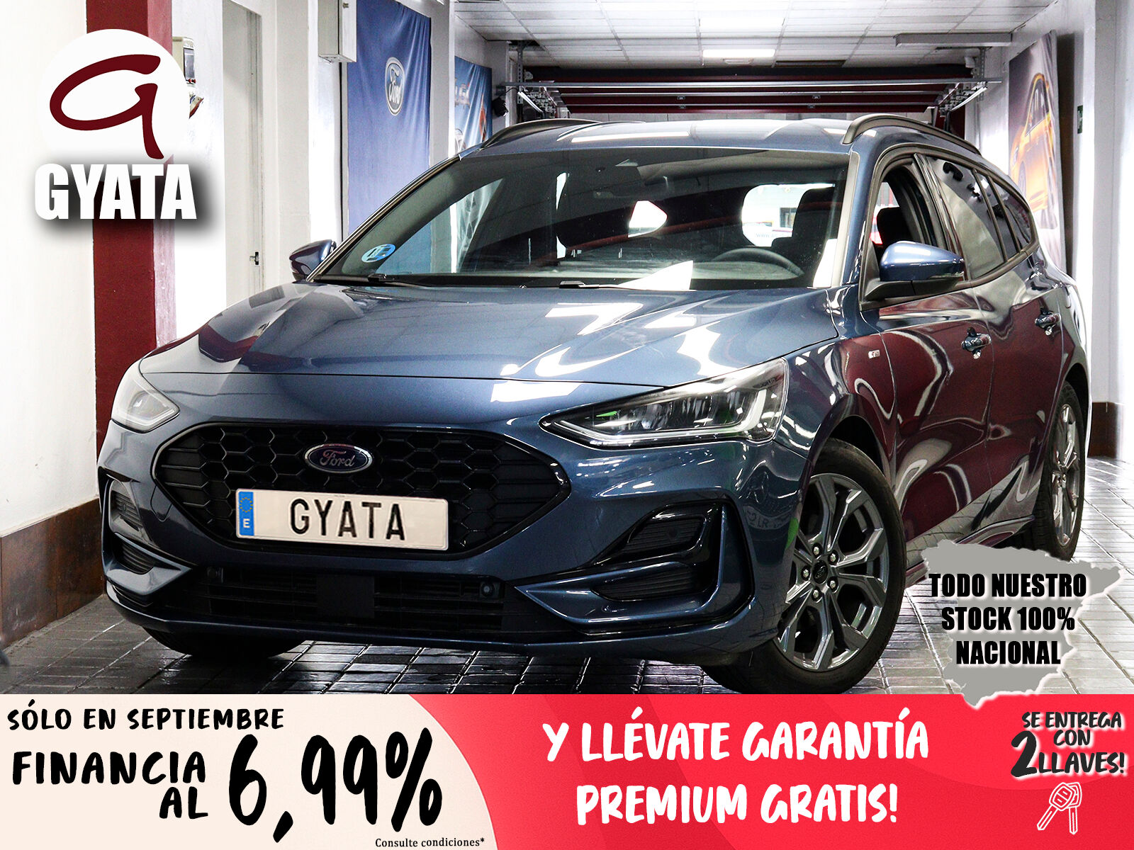 FORD Focus (SportBreak 1.0 Ecoboost MHEV ST-Line X 92 kW (125 CV)) en Madri