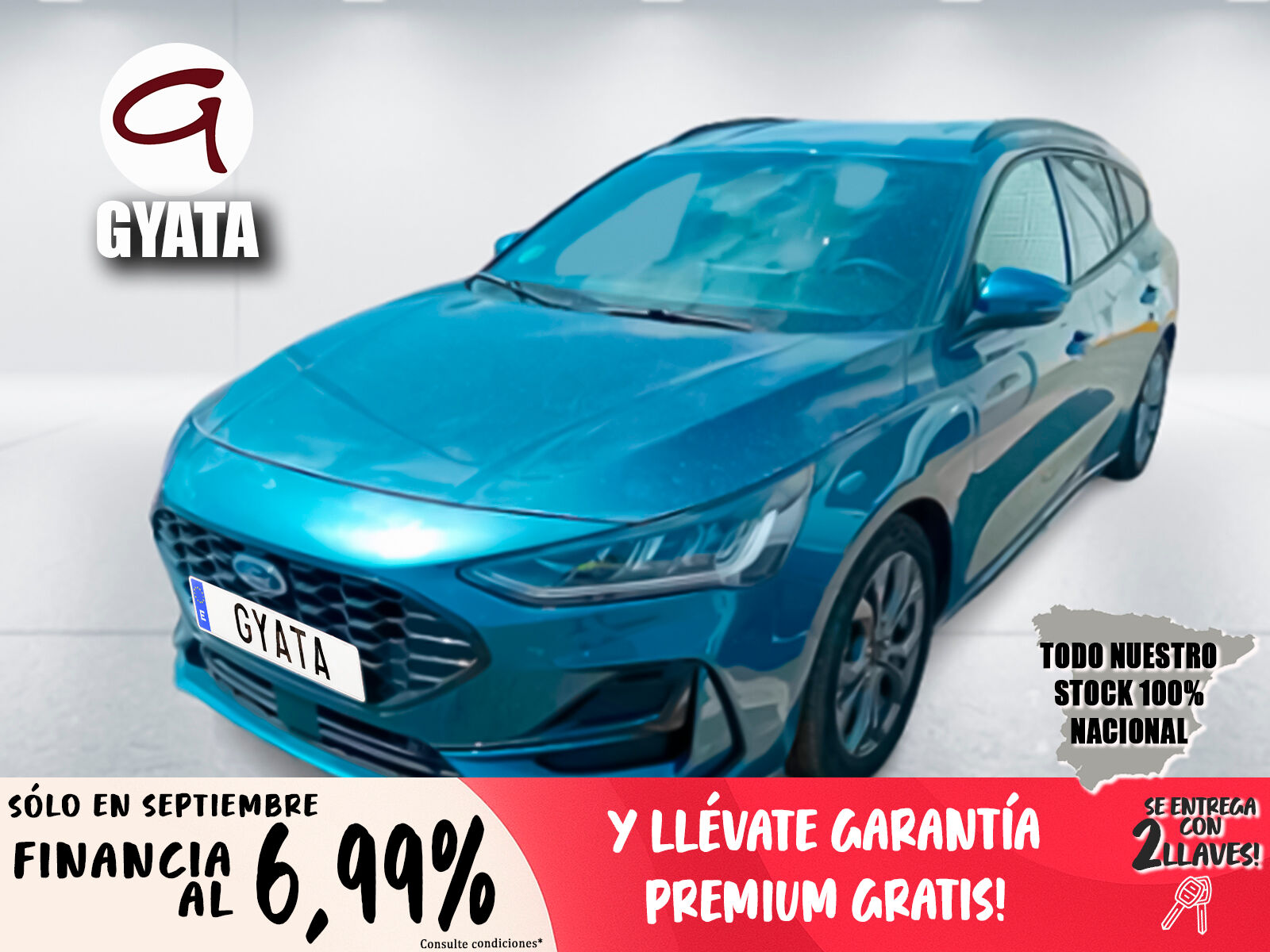 FORD Focus (SportBreak 1.0 Ecoboost MHEV ST-Line X 92 kW (125 CV)) en Madri
