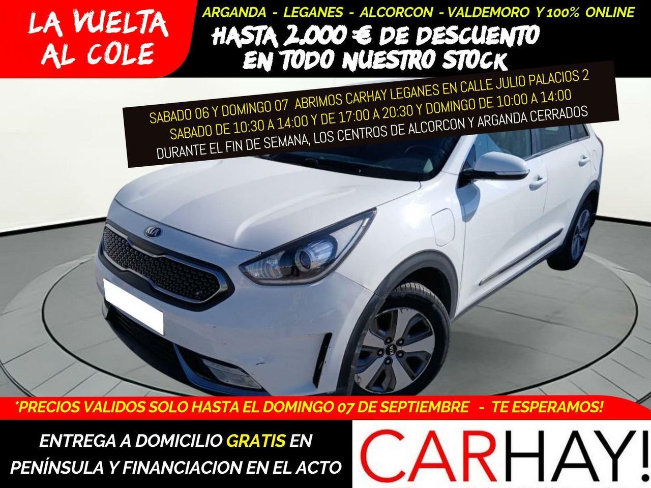 KIA Niro (CROSSOVER 1.6 GDI 104KW CONCEPT) en Madrid