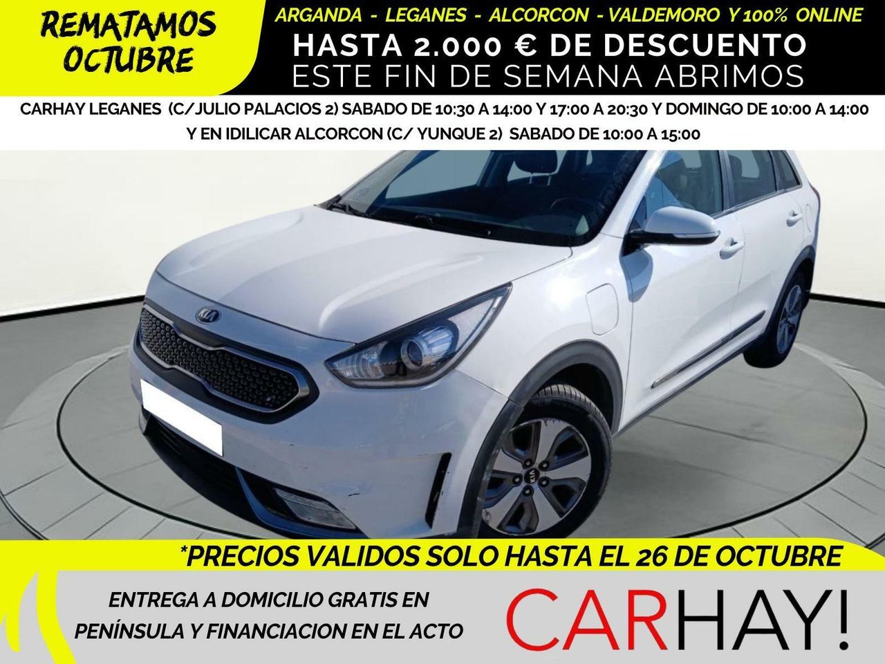 KIA Niro (CROSSOVER 1.6 GDI 104KW CONCEPT) en Madrid