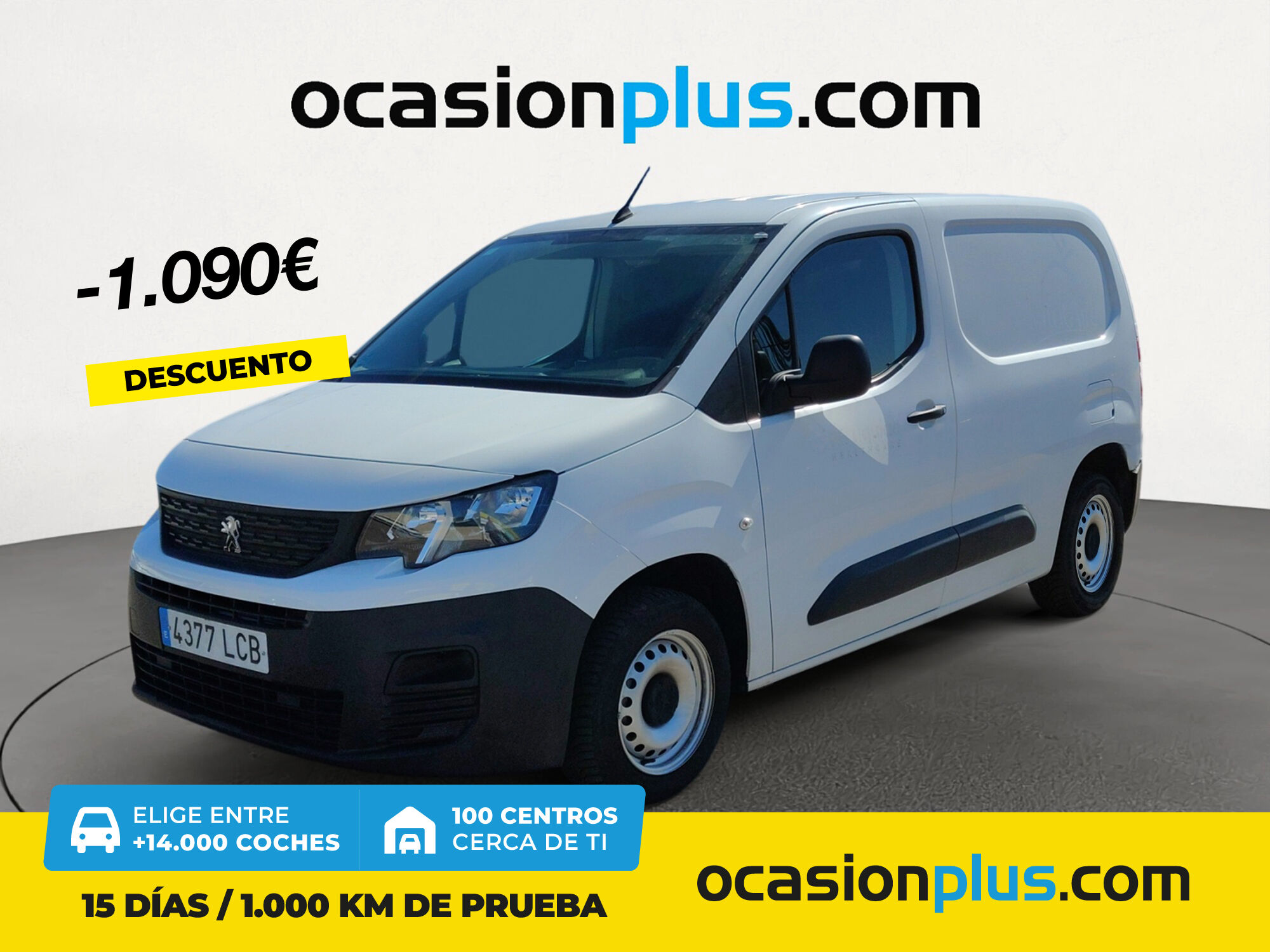 PEUGEOT Partner (Furgon BlueHDi 75 Pro Standard 600kg 55 kW (73 CV)) en Mad