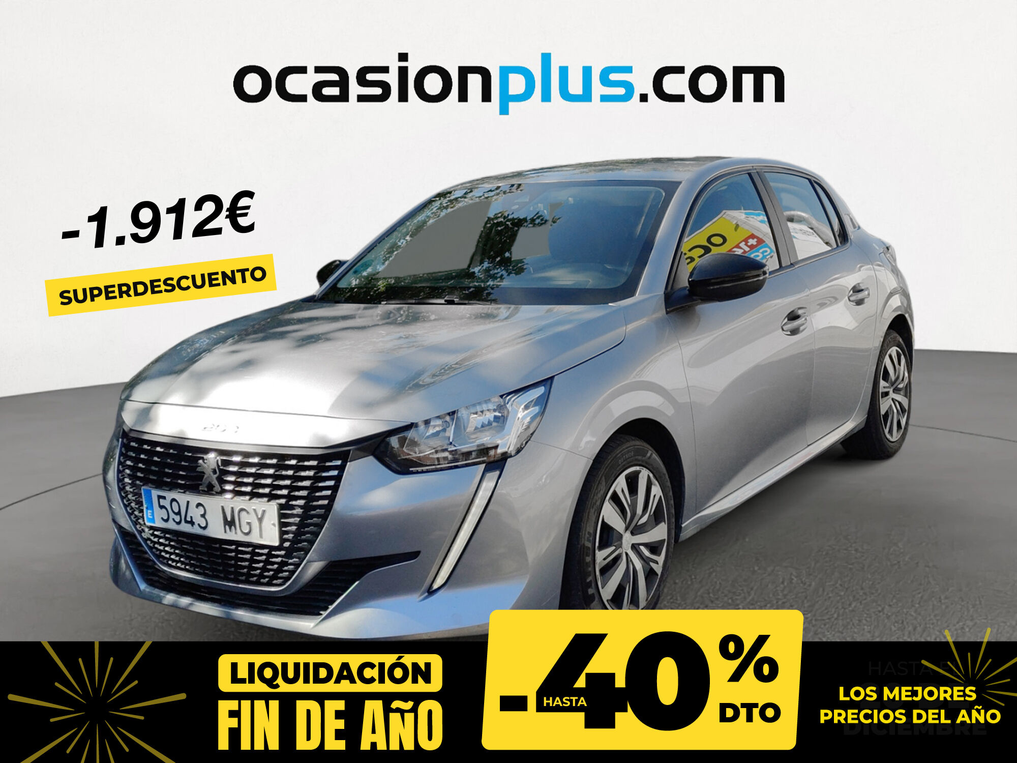 PEUGEOT 208 (PureTech 100 Active Pack 75 kW (100 CV)) en Madrid