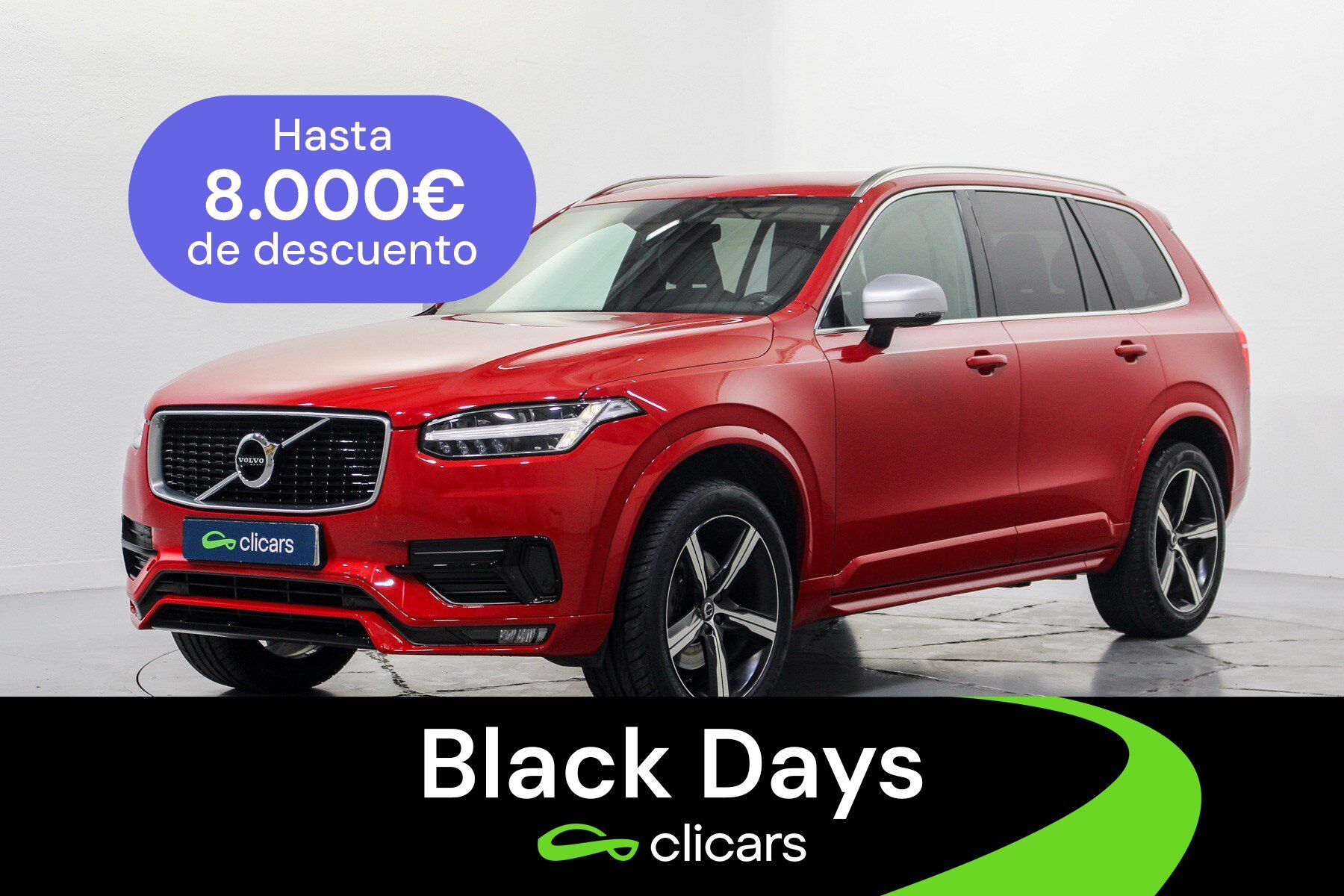 VOLVO XC90 (XC90 D5 R-Design B AWD 235 Aut.) en Madrid