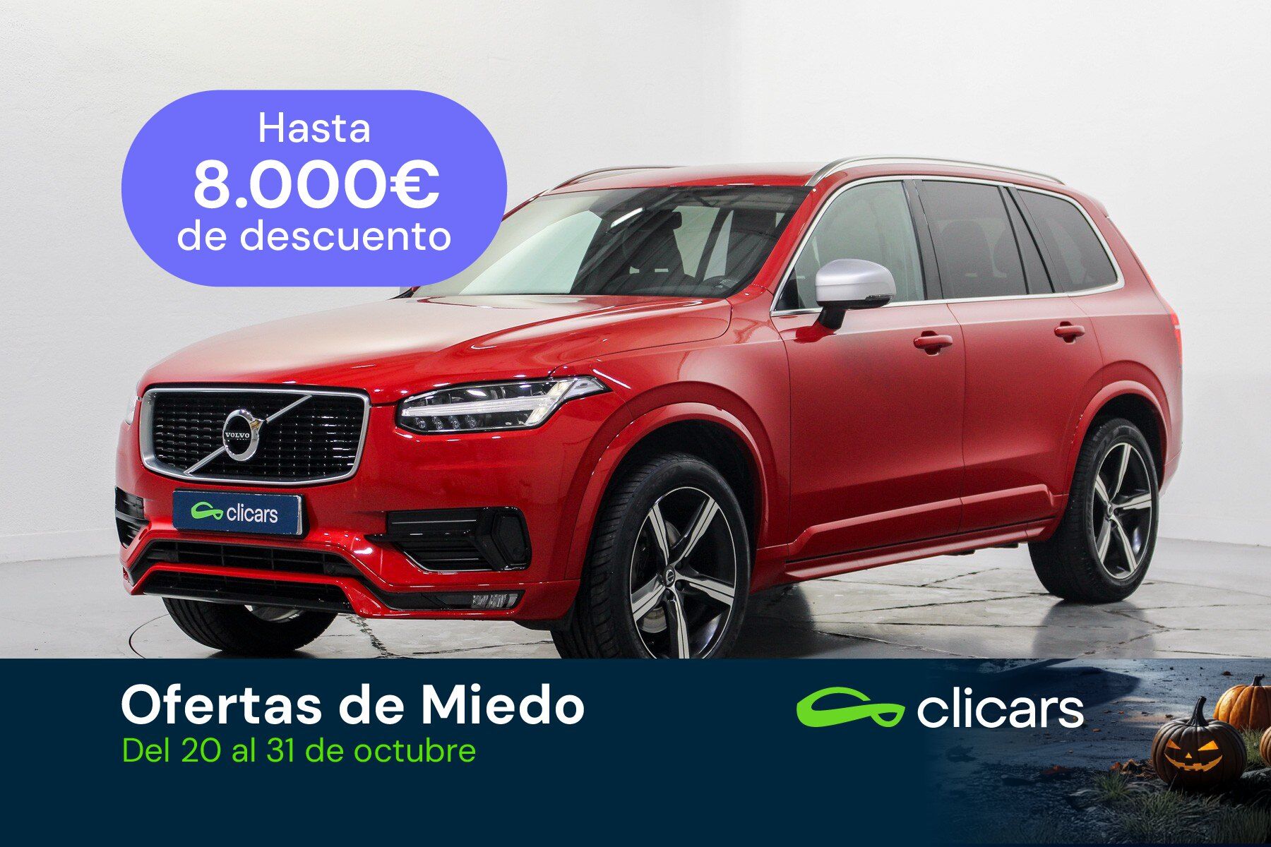 VOLVO XC90 (XC90 D5 R-Design B AWD 235 Aut.) en Madrid