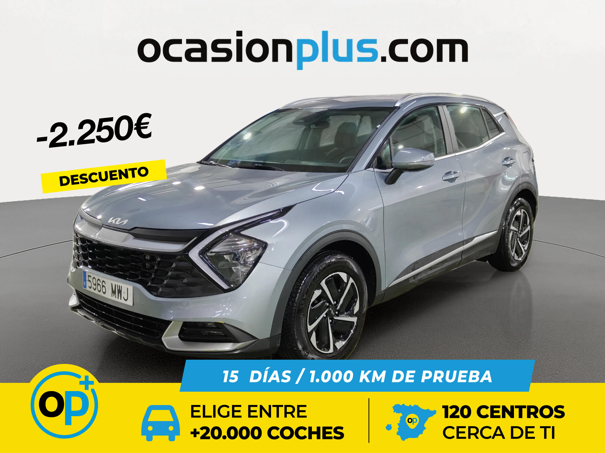 KIA Sportage (1.6 T-GDi MHEV Drive 4x2 118 kW (160 CV)) en Madrid