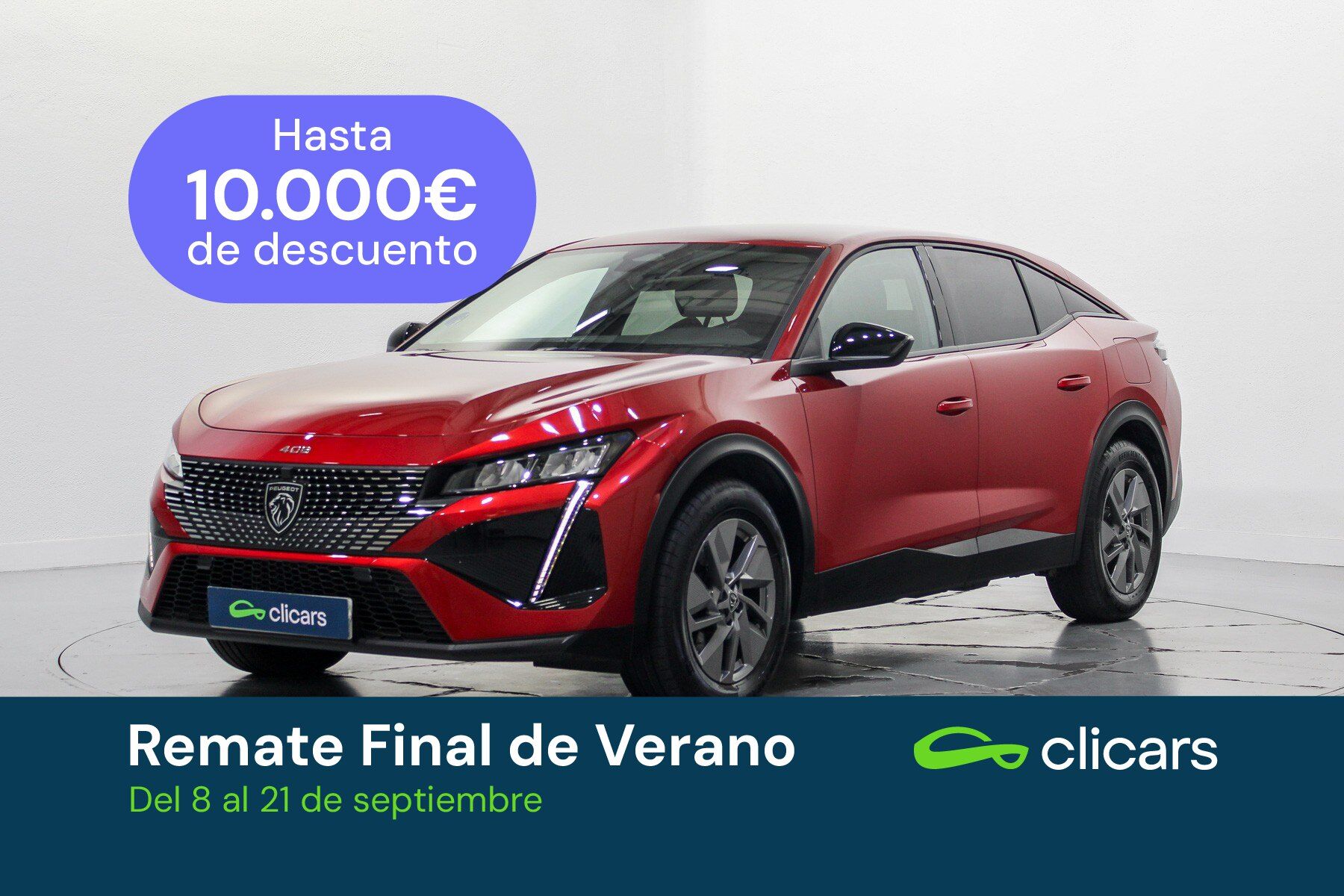 PEUGEOT 408 (408 Hybrid 180 Allure e-EAT8) en Madrid