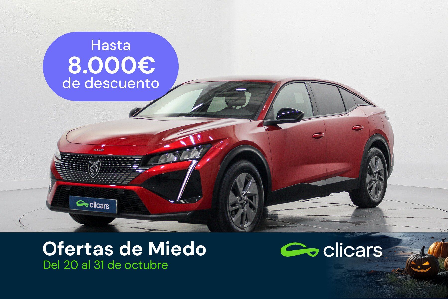 PEUGEOT 408 (408 Hybrid 180 Allure e-EAT8) en Madrid