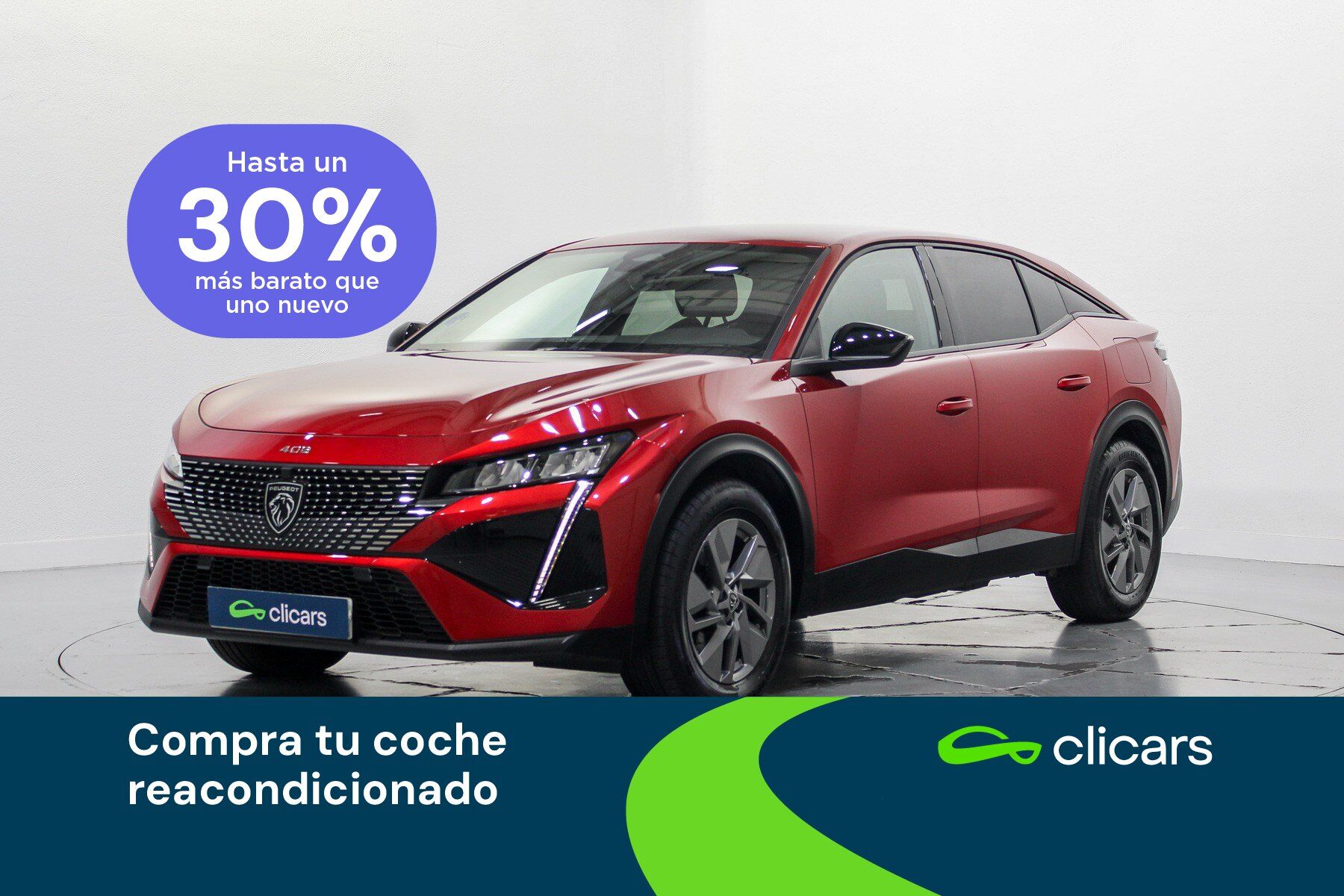 PEUGEOT 408 (408 Hybrid 180 Allure e-EAT8) en Madrid