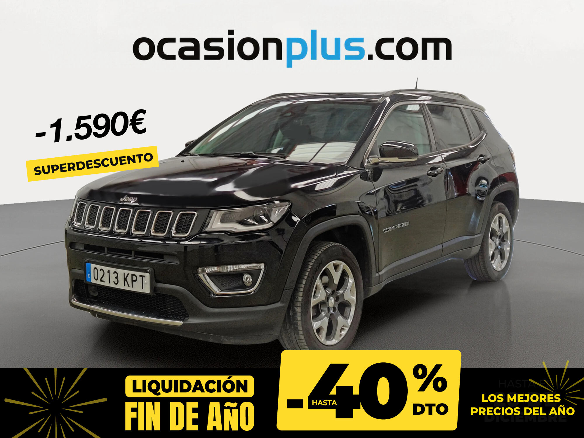 JEEP Compass (1.4 Multiair Limited 4x4 AD Auto 125 kW (170 CV)) en Madrid