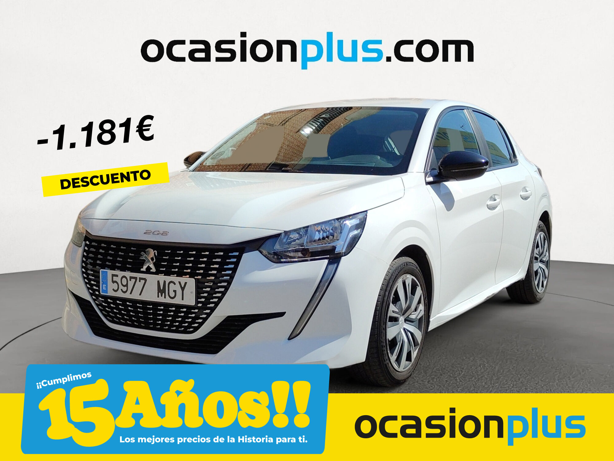 PEUGEOT 208 (PureTech 100 Active Pack 75 kW (100 CV)) en Madrid