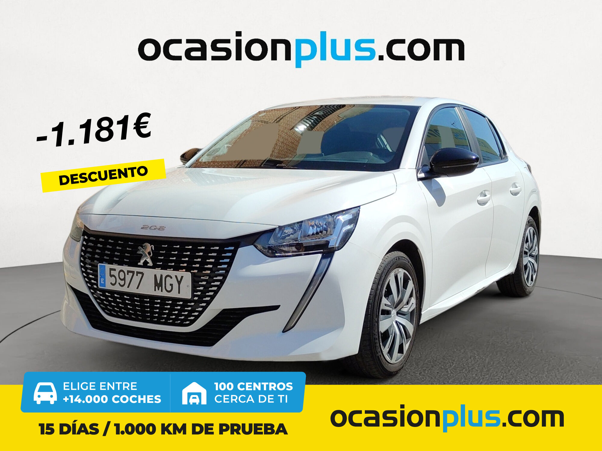 PEUGEOT 208 (PureTech 100 Active Pack 75 kW (100 CV)) en Madrid