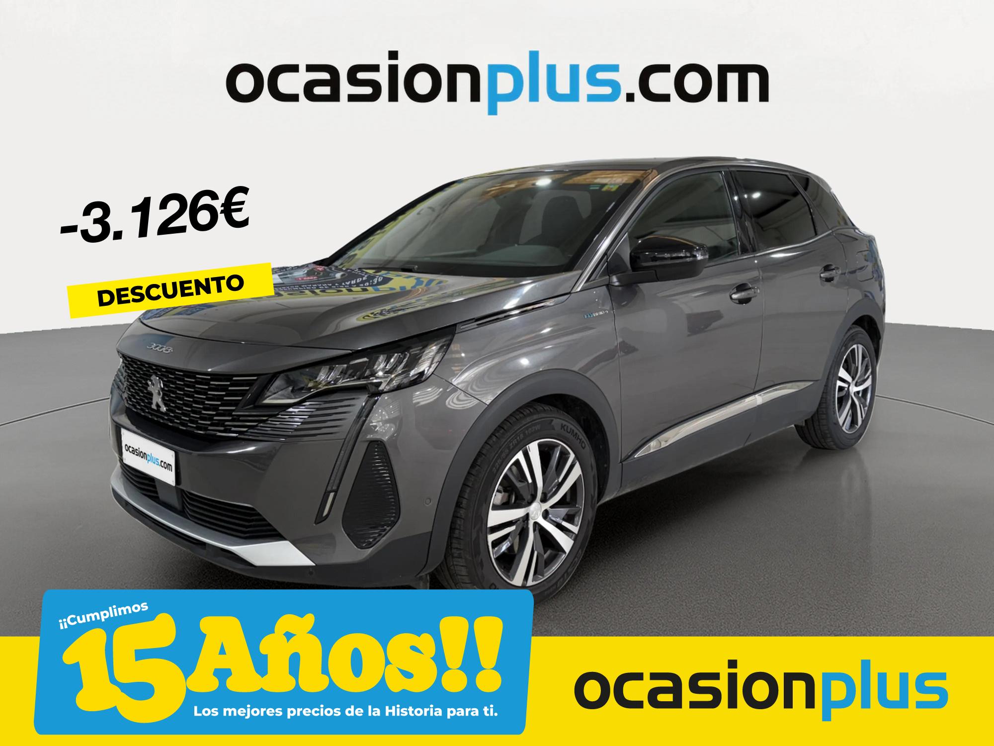PEUGEOT 3008 (Hybrid 300 Allure Pack e-EAT8 221 kW (300 CV)) en Madrid