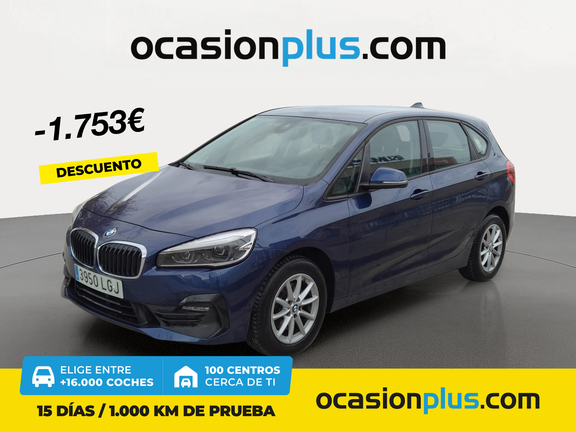 BMW Serie 2 (218d Active Tourer 110 kW (150 CV)) en Madrid