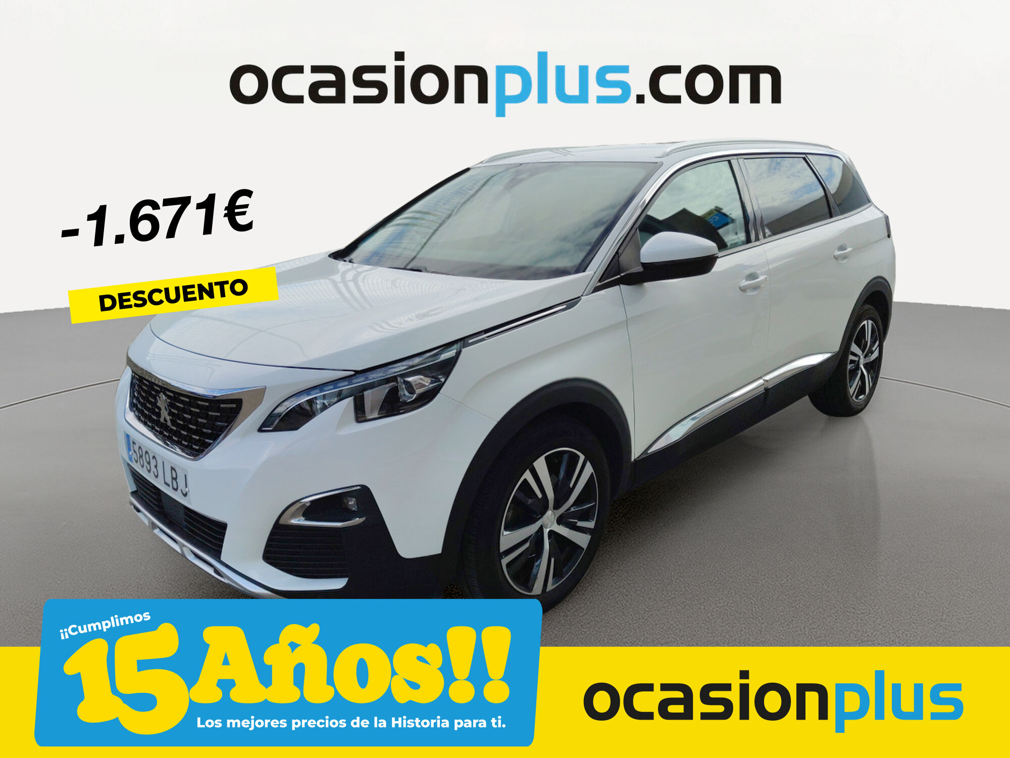 PEUGEOT 5008 (BlueHDi 130 S&S Allure 96 kW (130 CV)) en Madrid